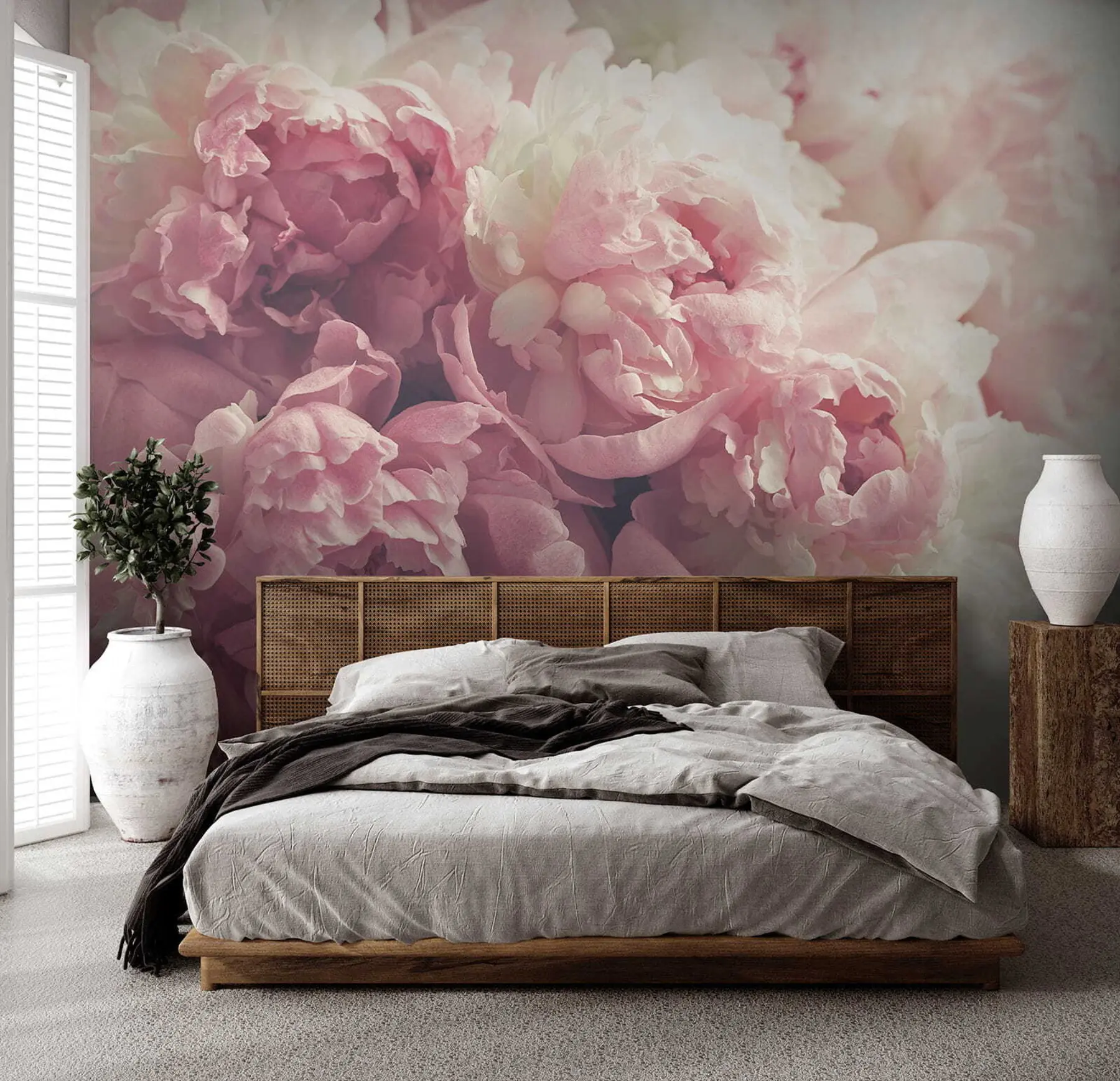 wall murals Цвет, латица и ружичаста u44746