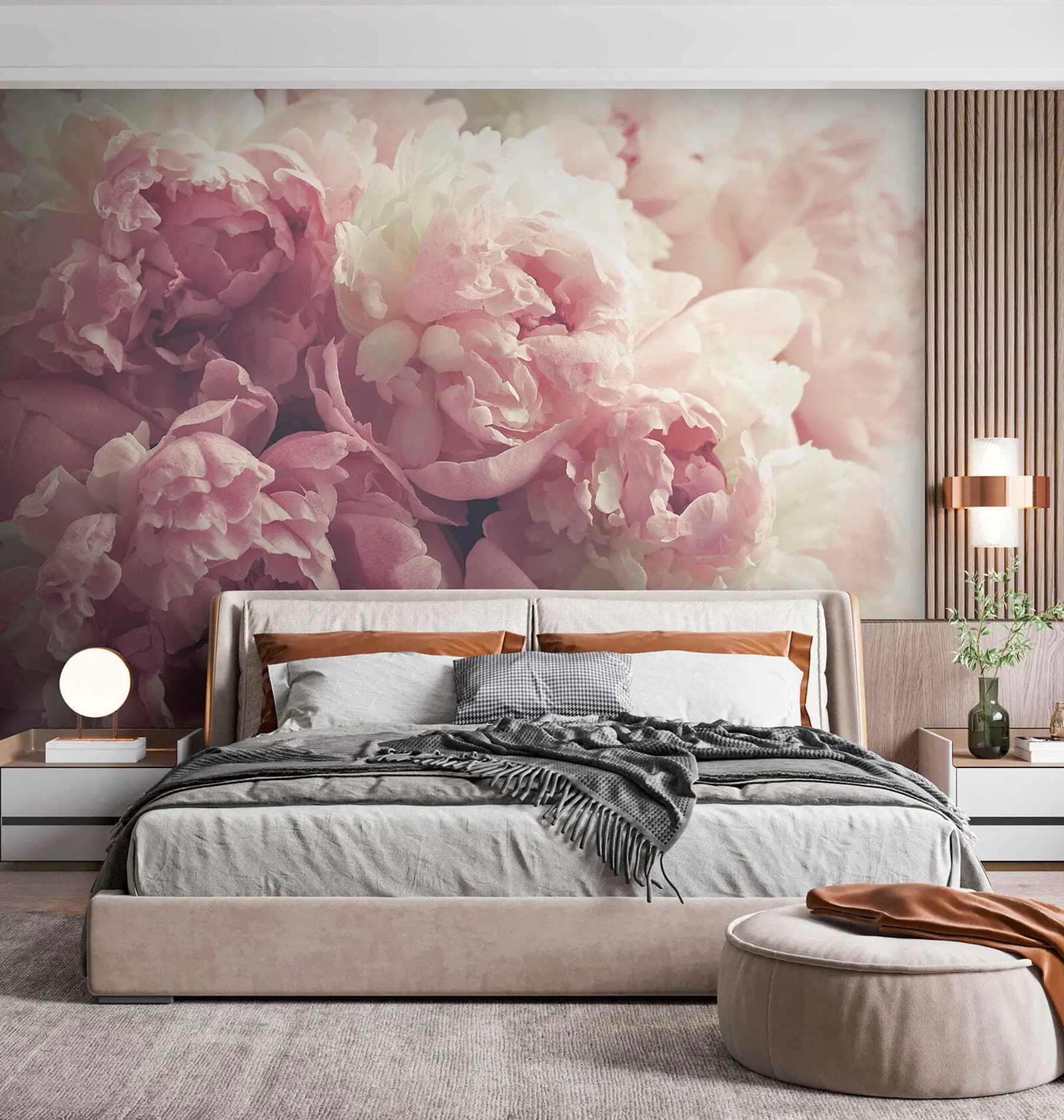 wall murals Цвет, латица и ружичаста u44746
