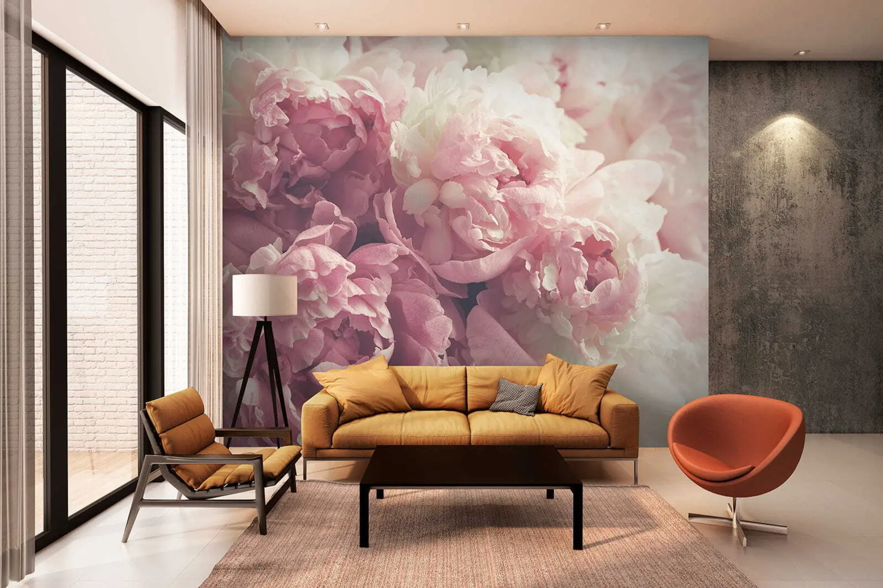 wall murals Цвет, латица и ружичаста u44746