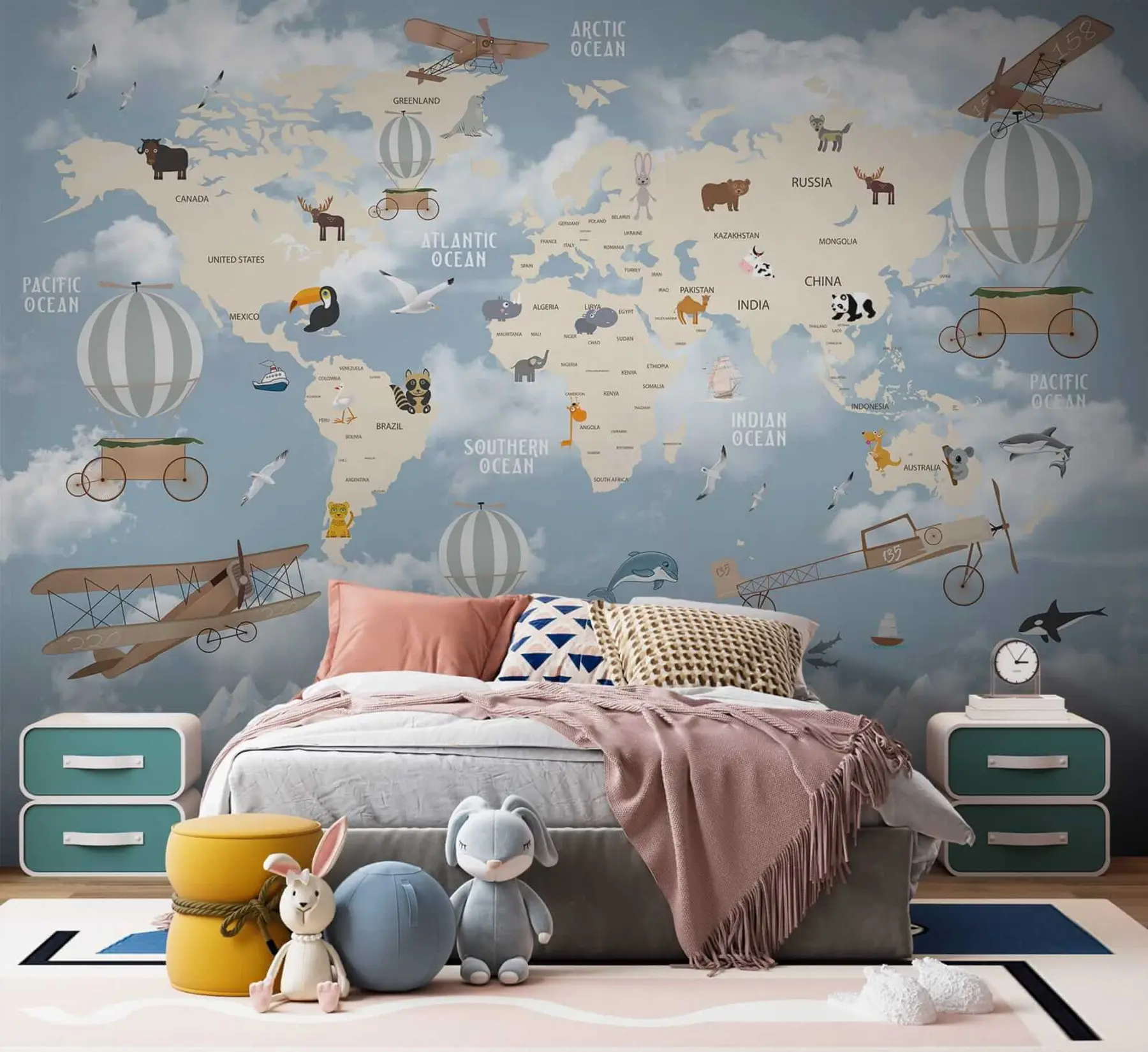 wall murals Ецорегион, свет и облак u48123