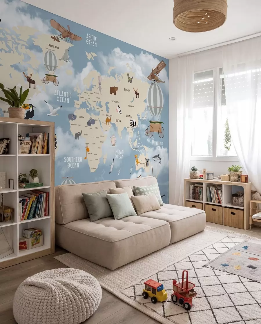 wall murals Malo putovanje svijetom u48123
