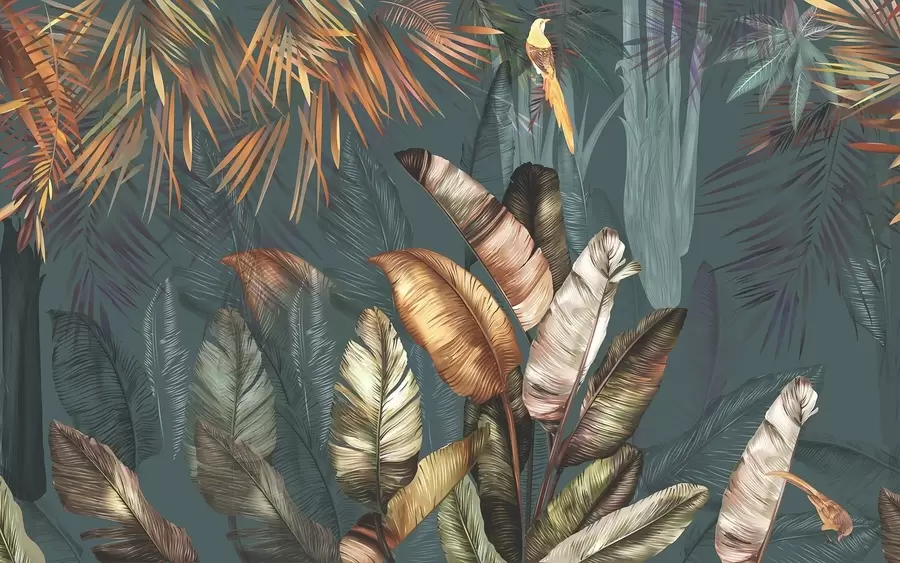 wall murals Светла тропска џунгла u50468