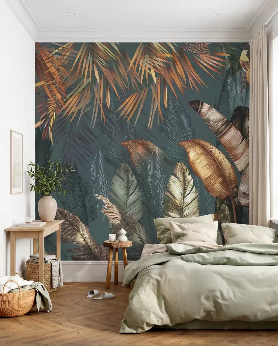 wall murals Светла тропска џунгла u50468