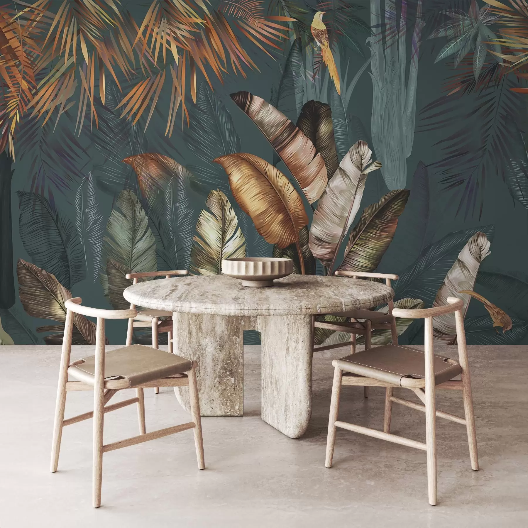 wall murals Светла тропска џунгла u50468