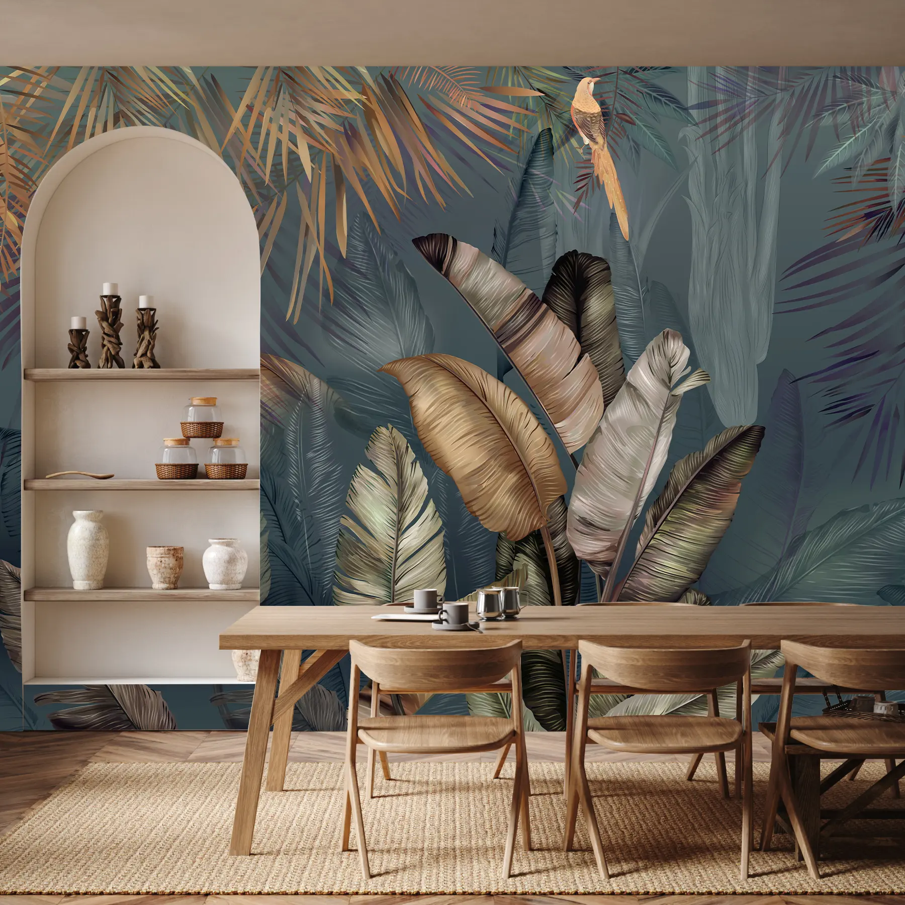 wall murals Светла тропска џунгла u50468