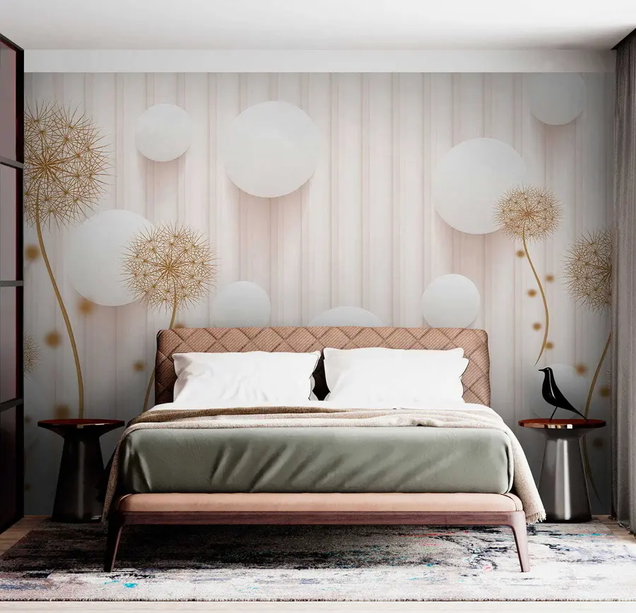 wall murals Куглице и маслачке u52503