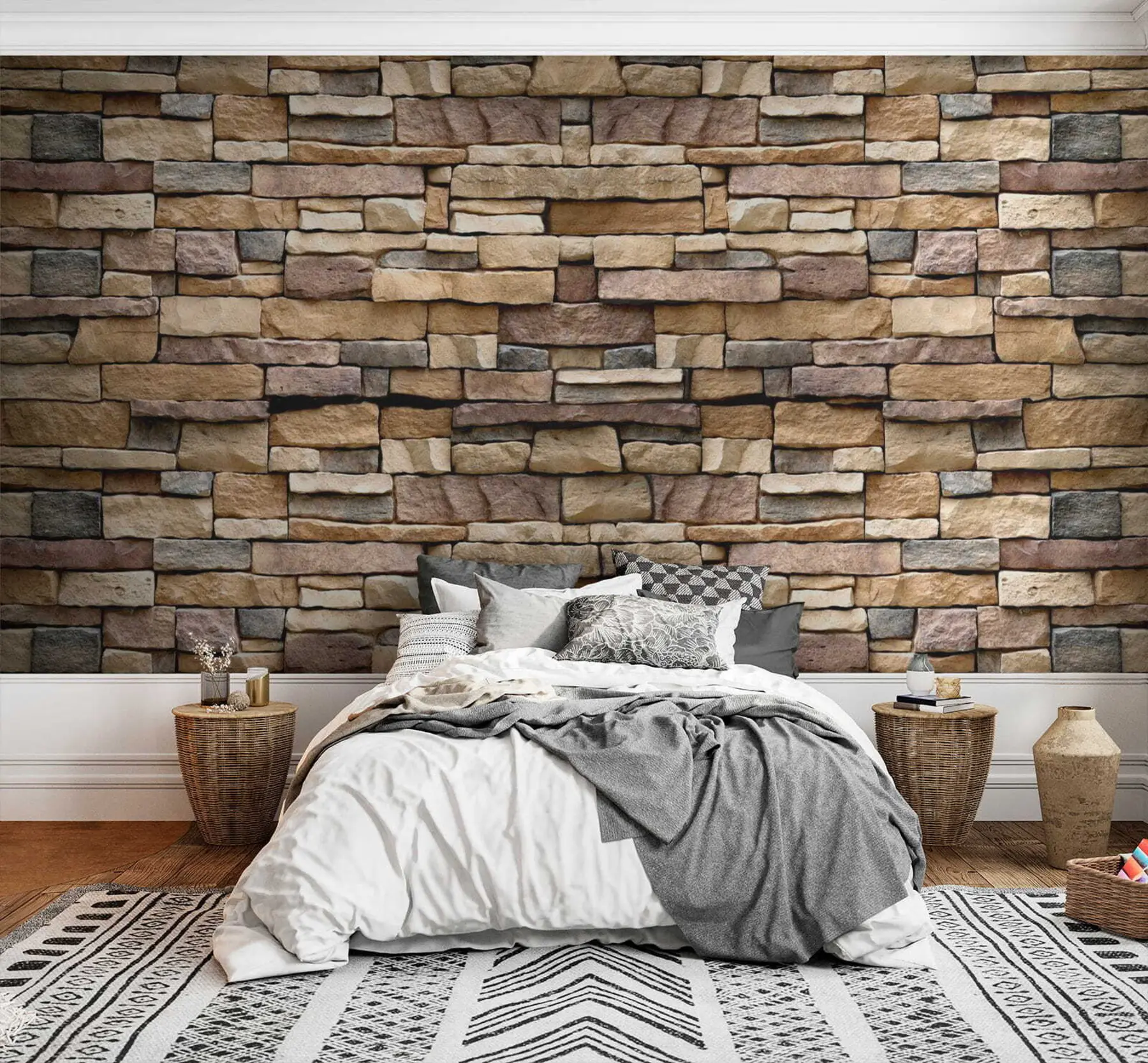 wall murals Камени зид u52545