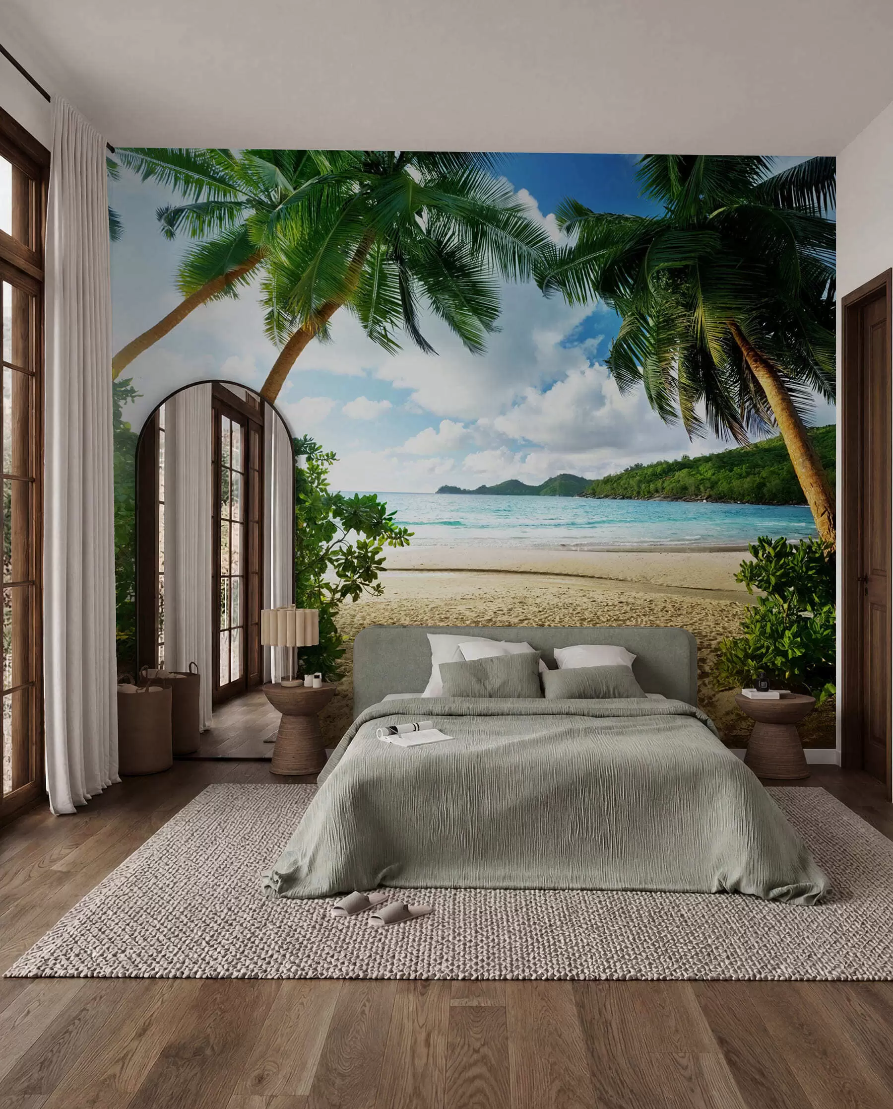 wall murals Palma kraj lagune u53753