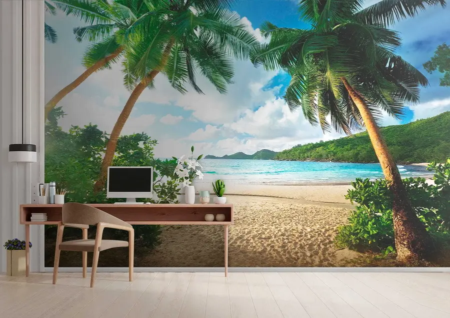 wall murals Облак, небо и биљка u53753