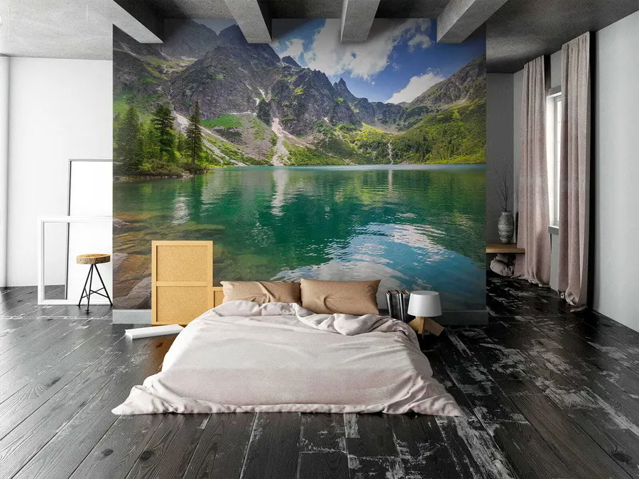 wall murals поглед са планине u54486