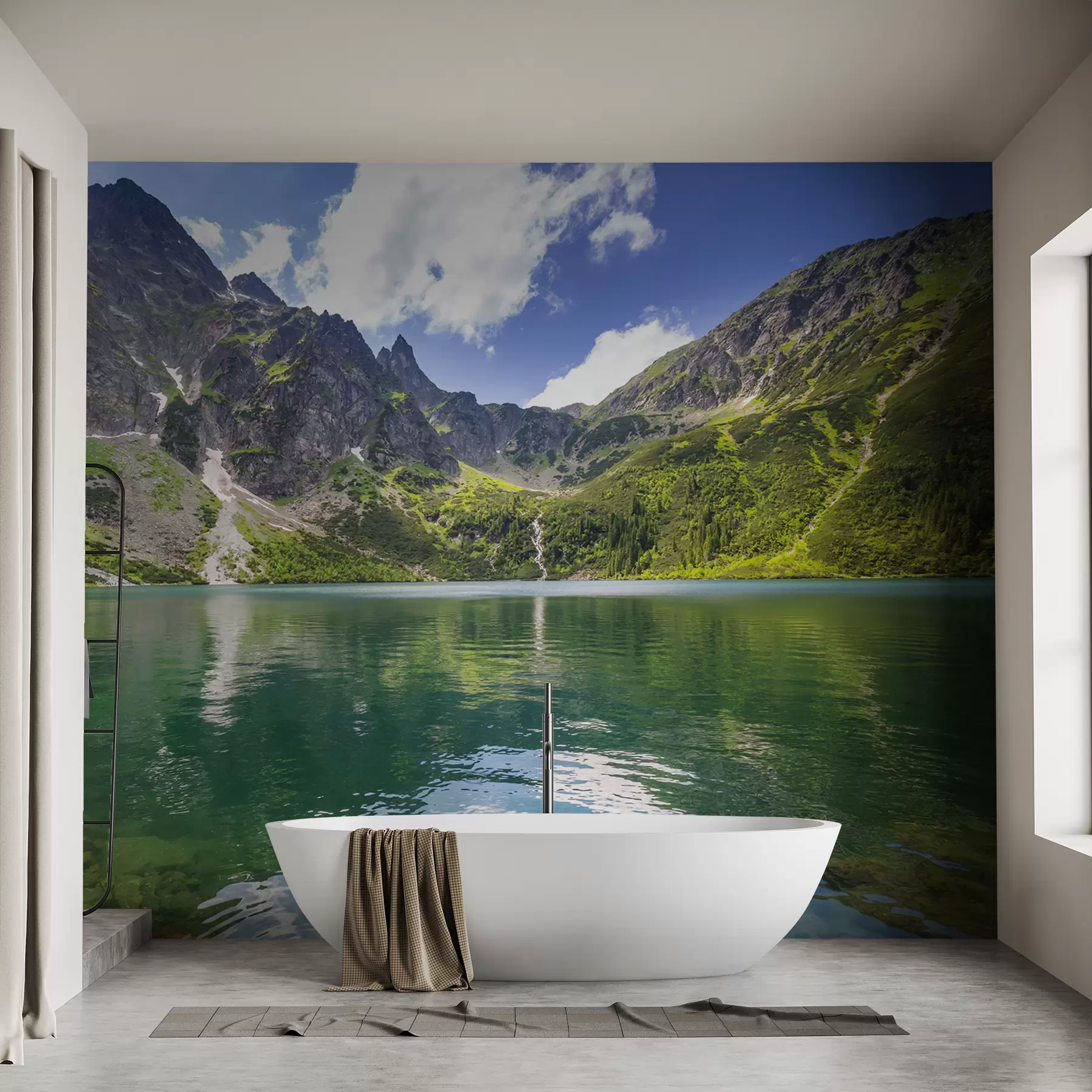 wall murals поглед са планине u54486