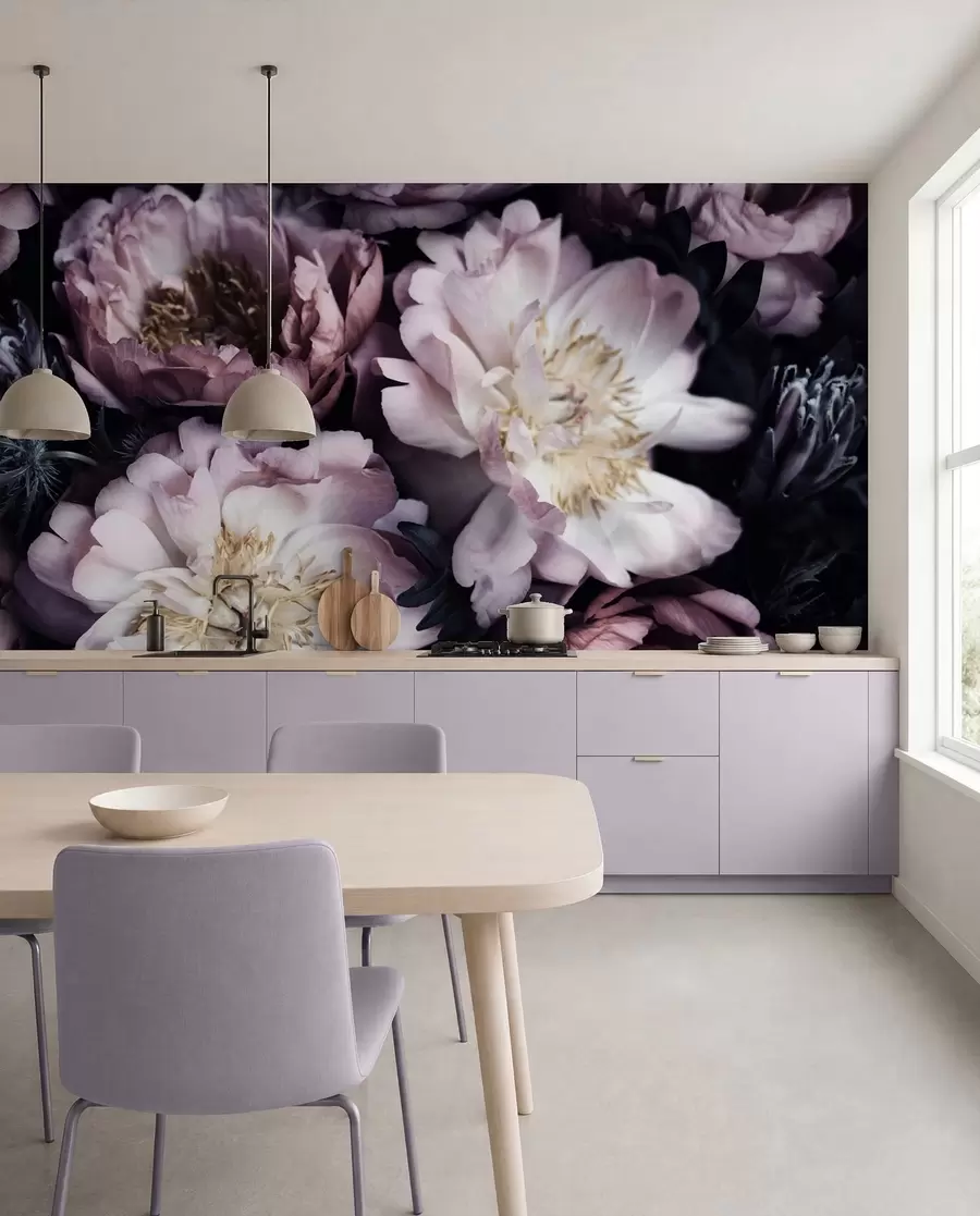 wall murals Пеониес u55074