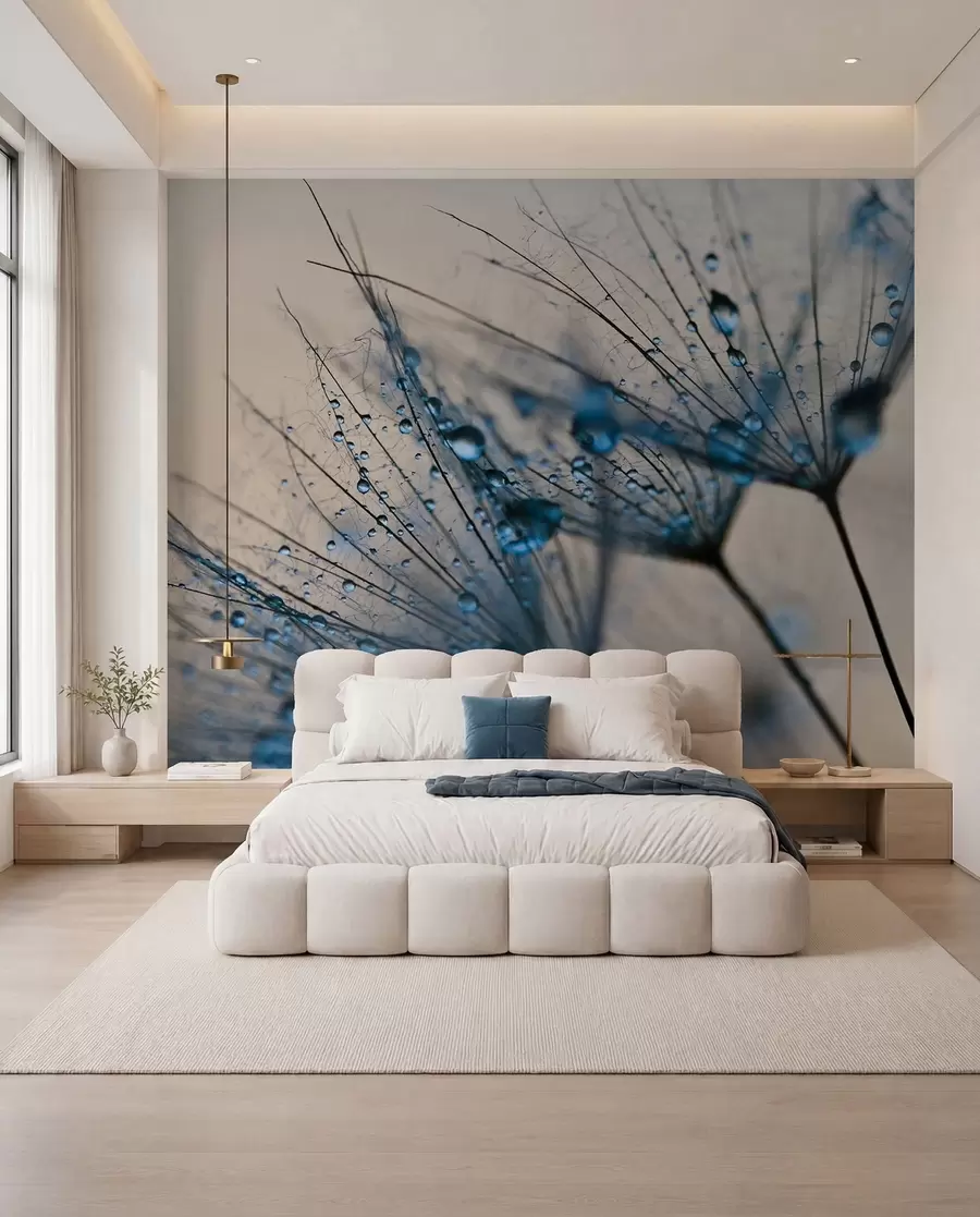 wall murals Rosa na maslačku u57557