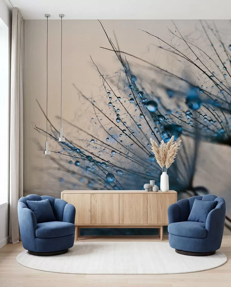 wall murals Rosa na maslačku u57557