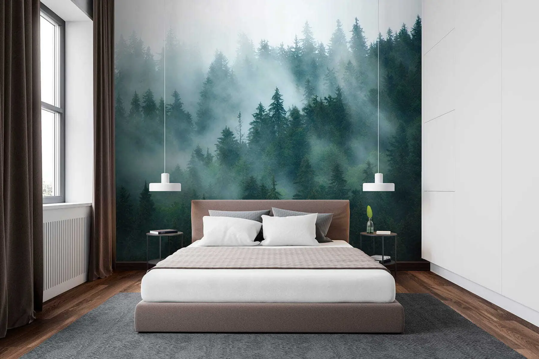 wall murals Магловита шума u57914