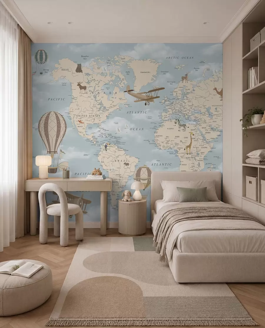 wall murals Let oko svijeta u60135