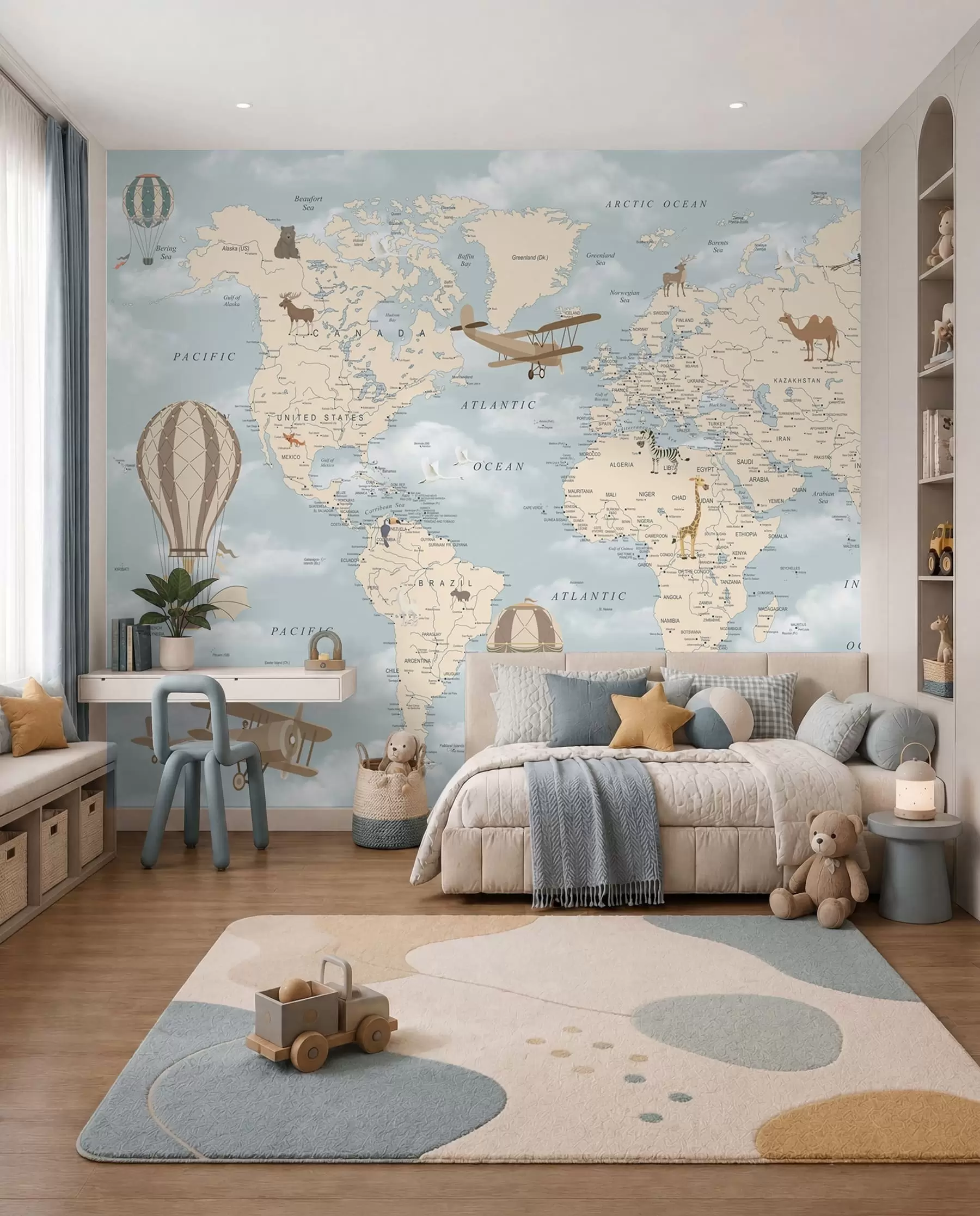 wall murals Let oko svijeta u60135