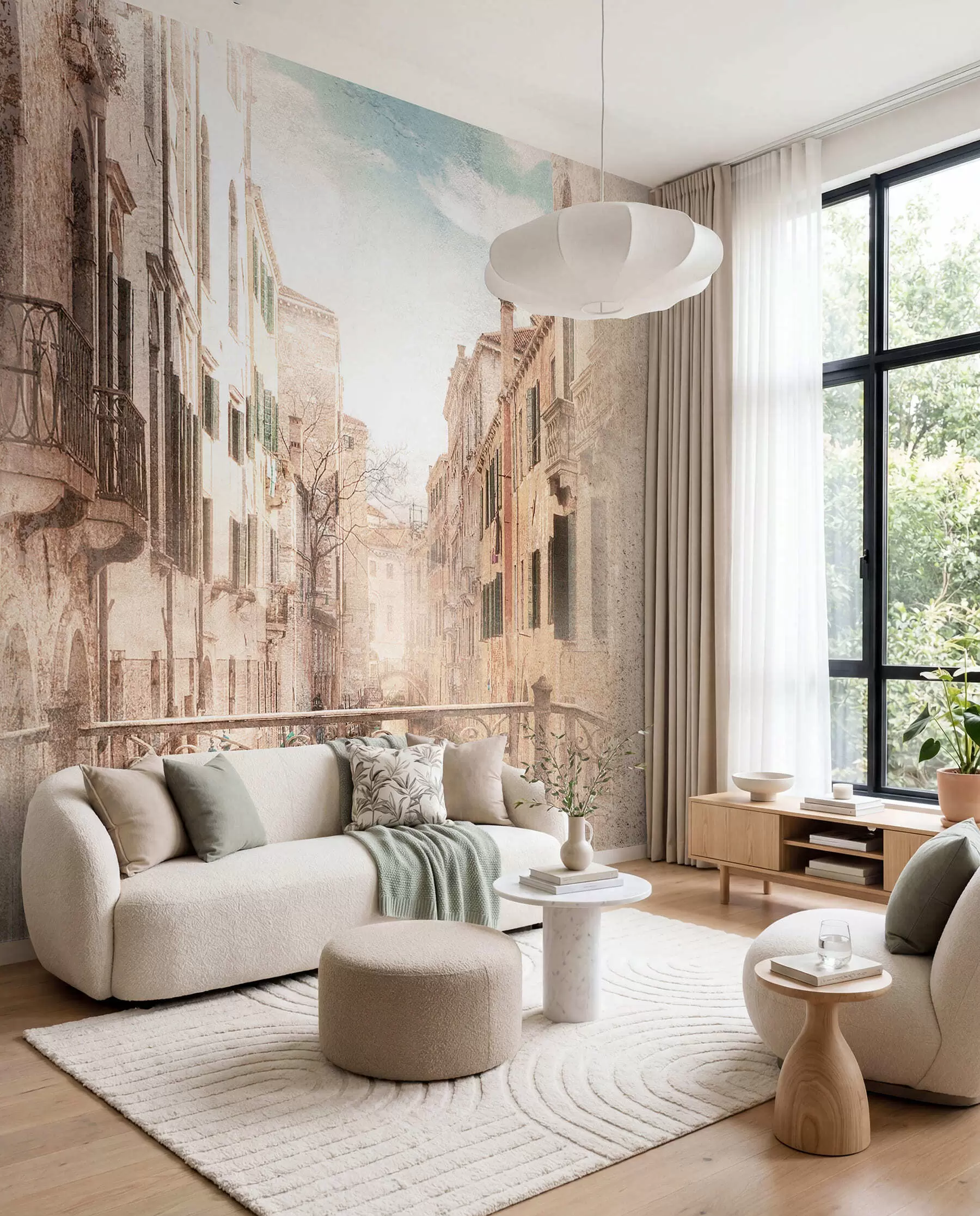 wall murals Balkon u starom gradu u60320