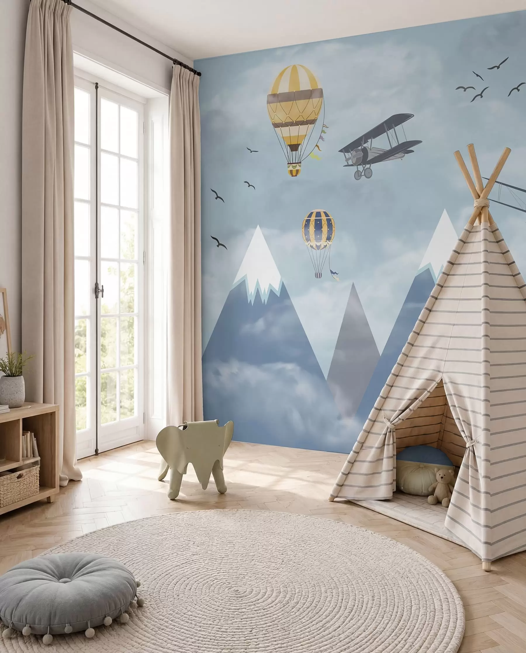 wall murals Mali planinski piloti u60492