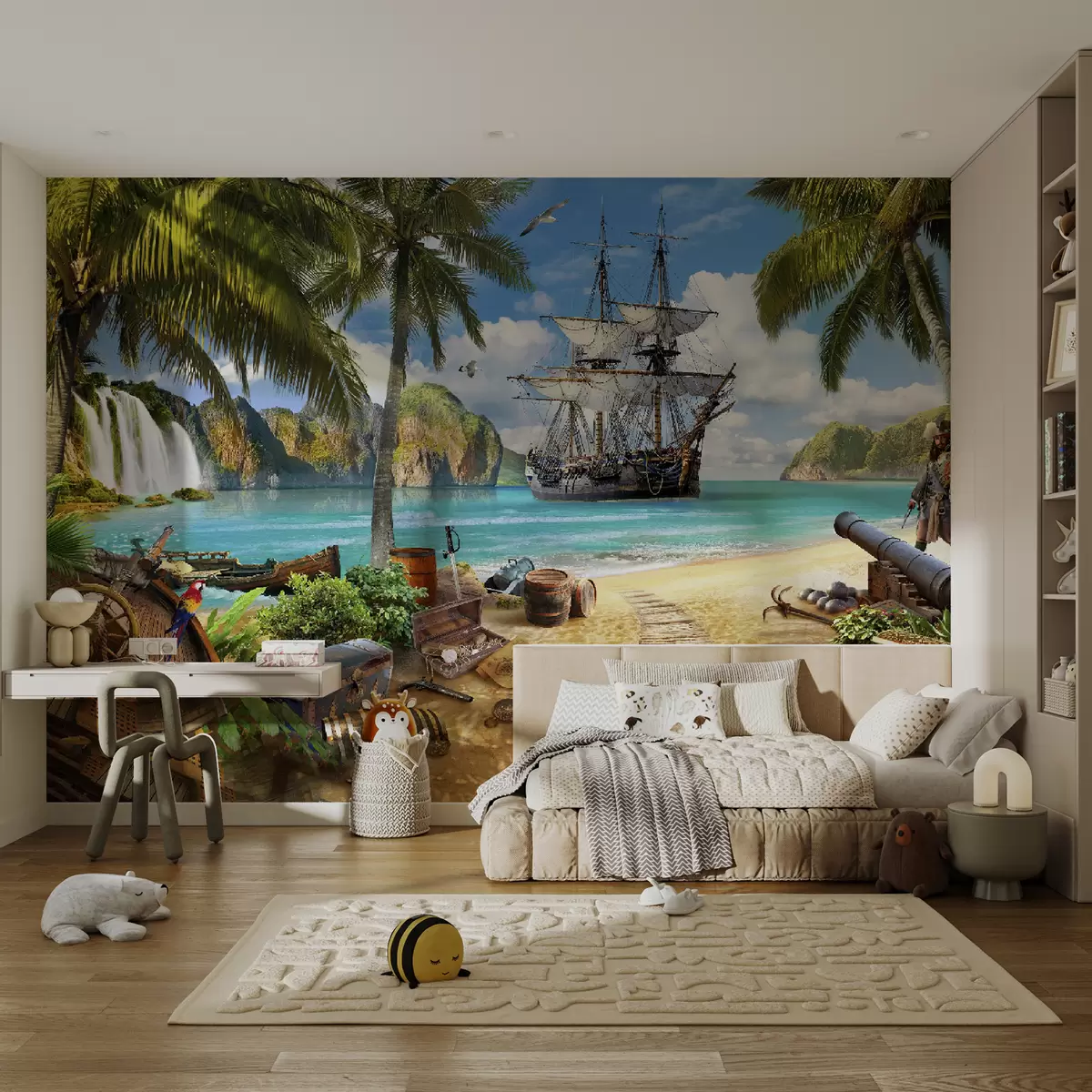 wall murals Пиратски брод u62419