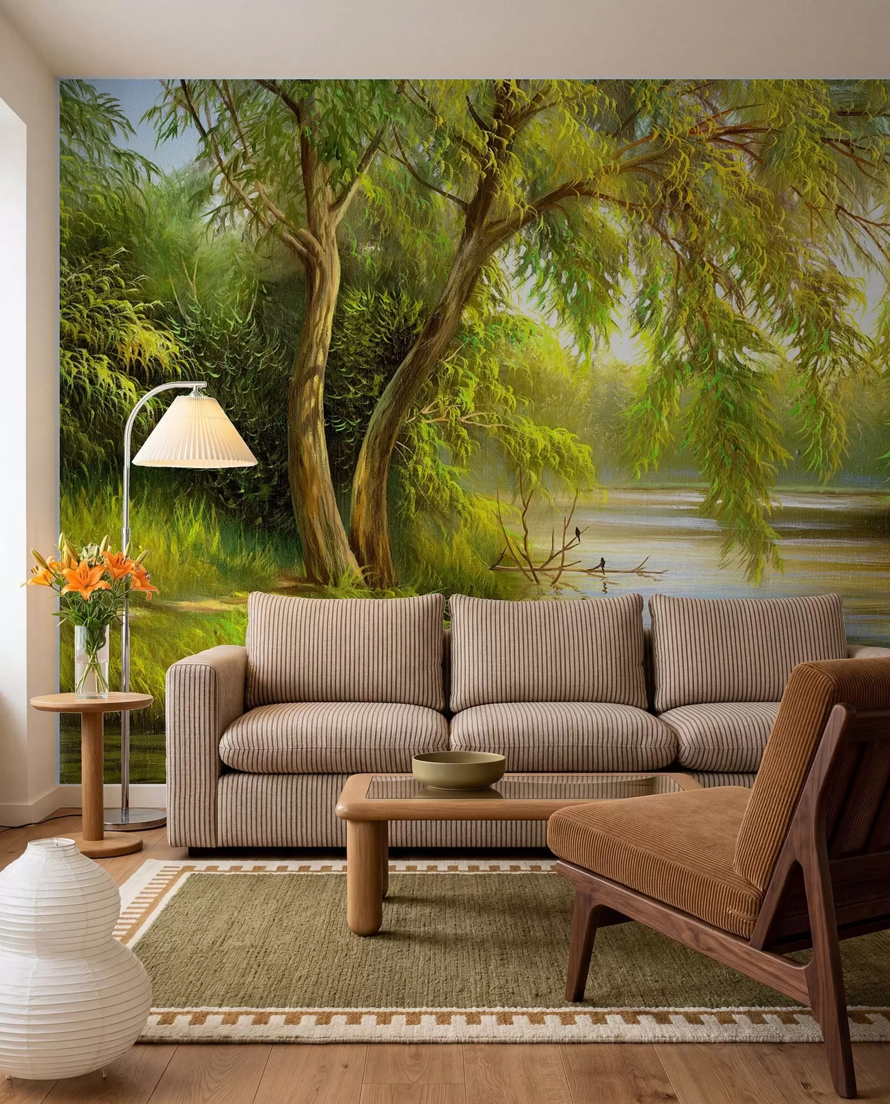 wall murals Vrba uz vodu u62865