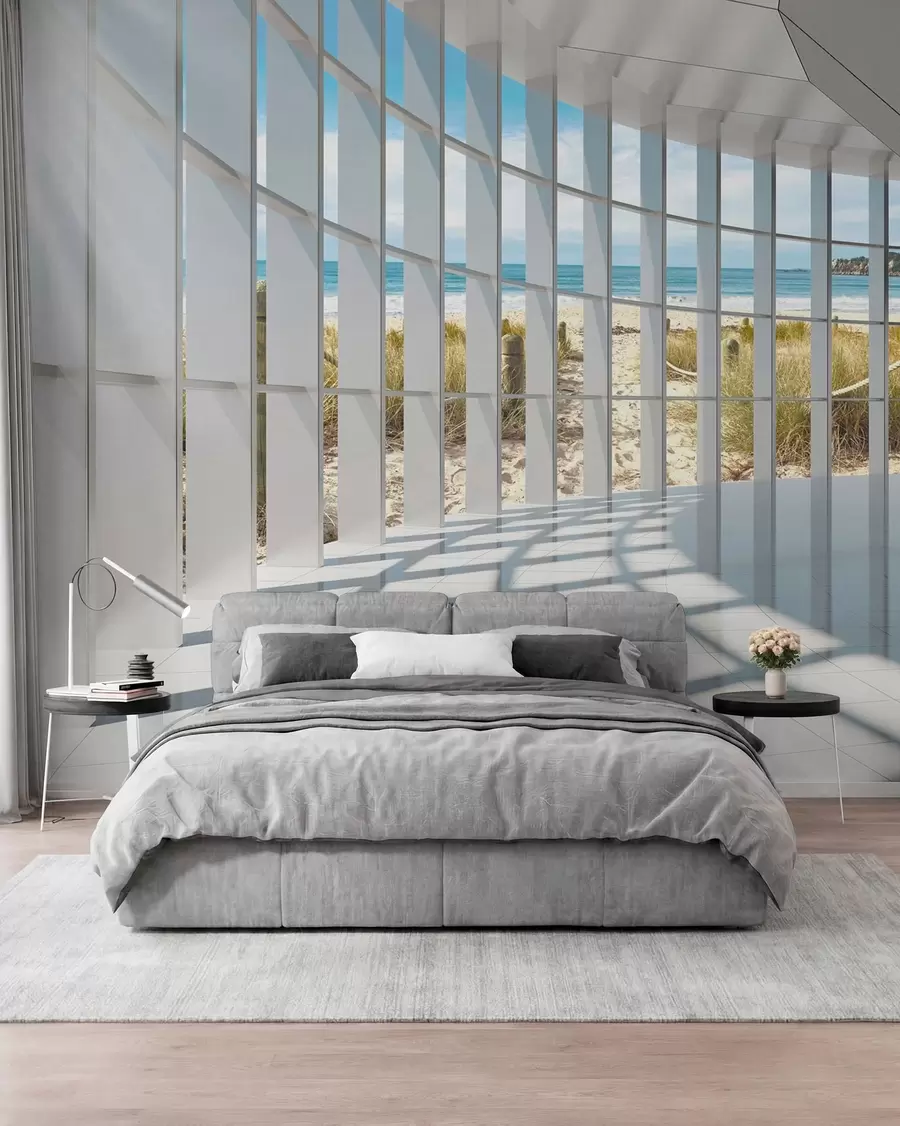 wall murals Prozori prema obali u70513
