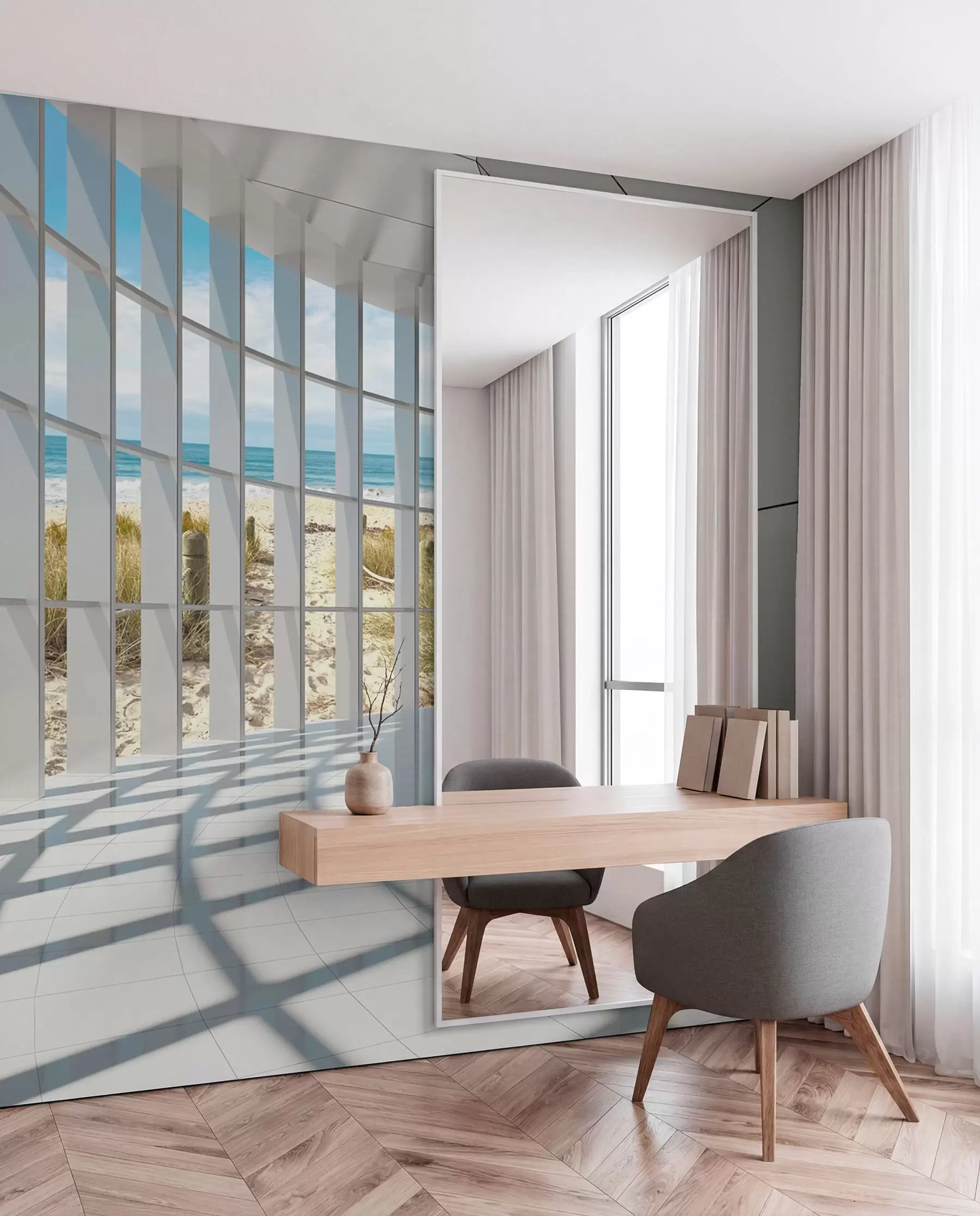 wall murals Prozori prema obali u70513