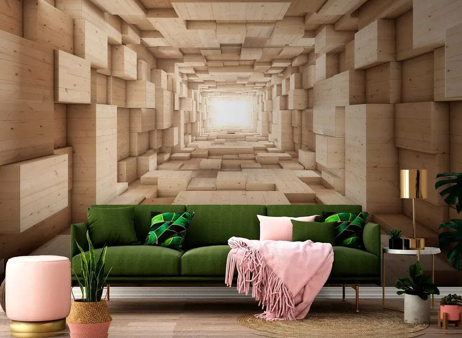 wall murals 3Д коцке u77811