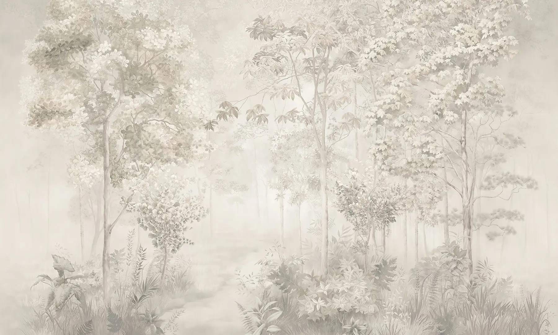 wall murals Шармантна шума u78448