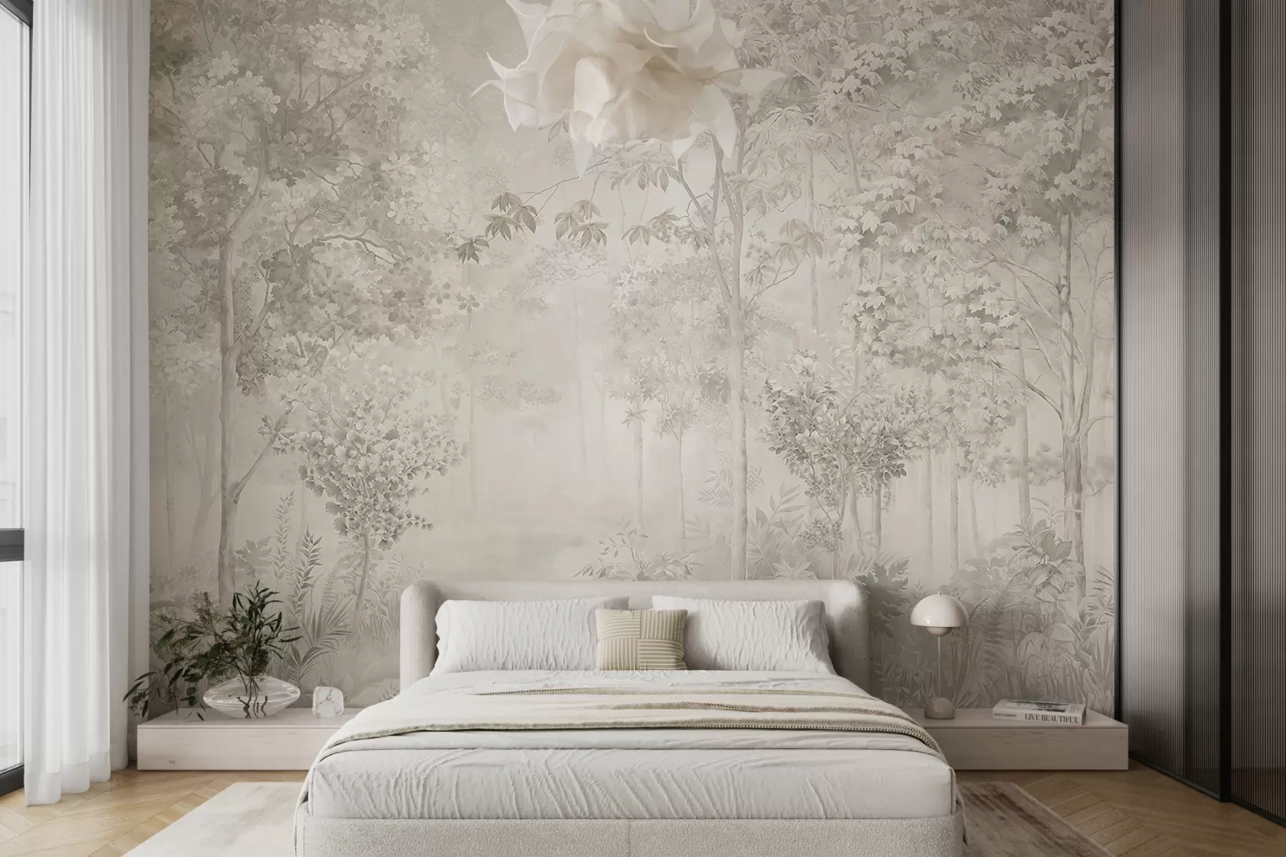 wall murals Шармантна шума u78448