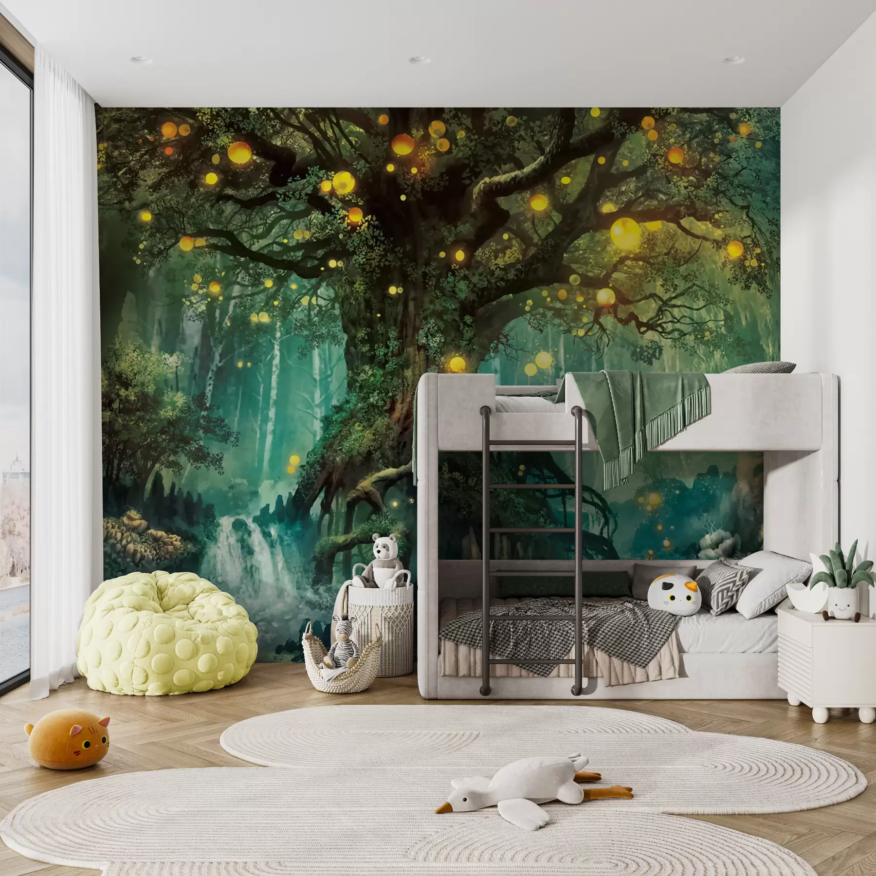 wall murals Сјај дрвета u79589