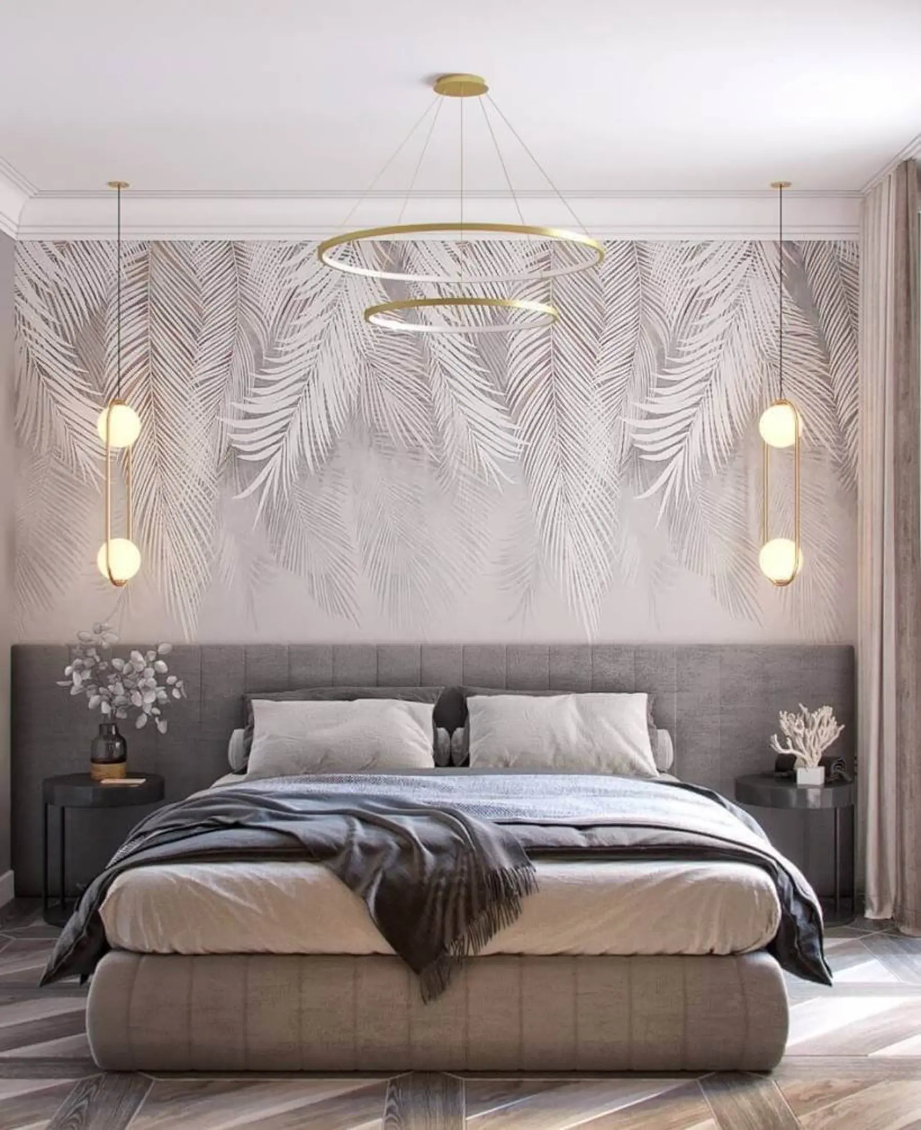 wall murals Сива палми u48556