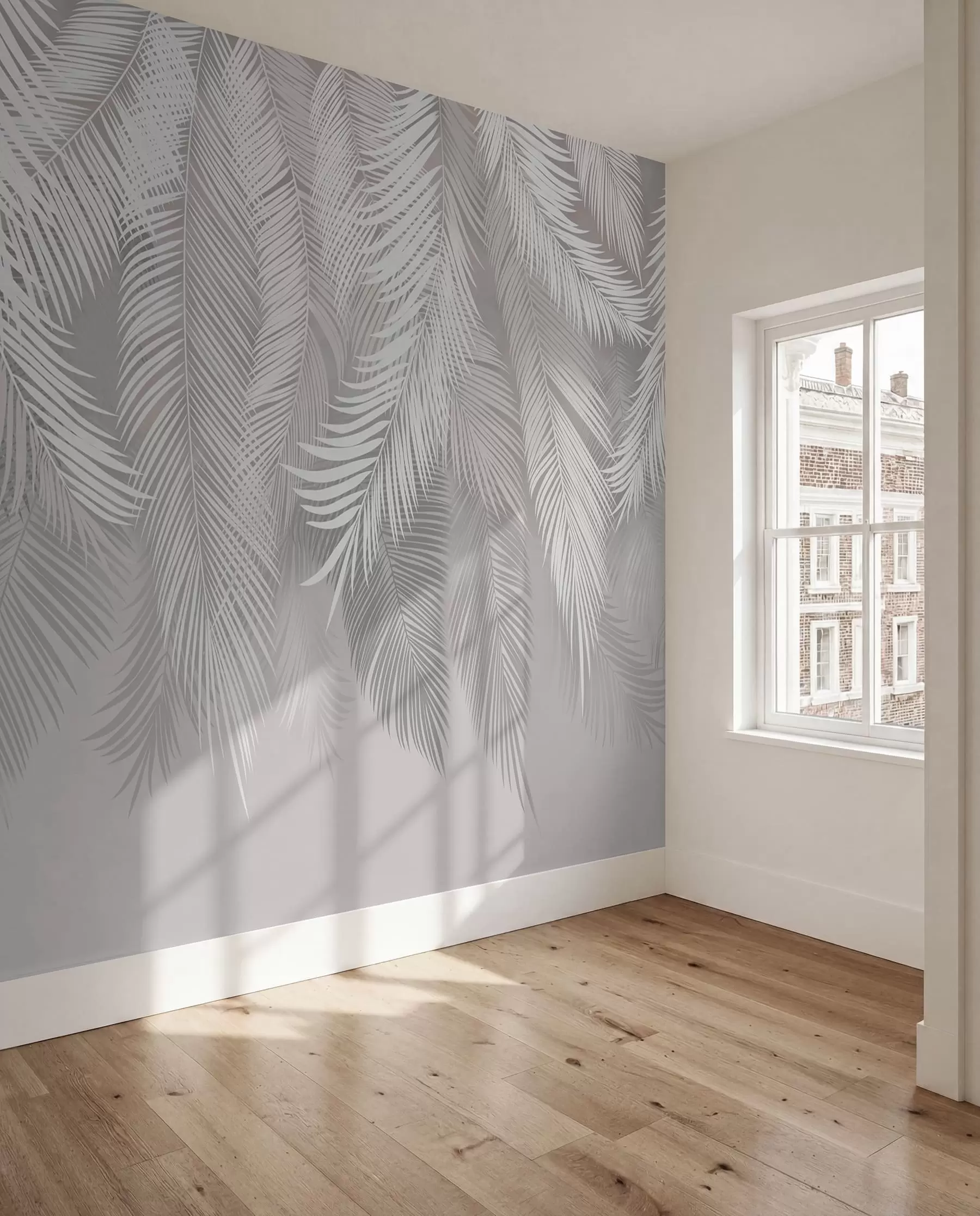 wall murals Сива палми u48556