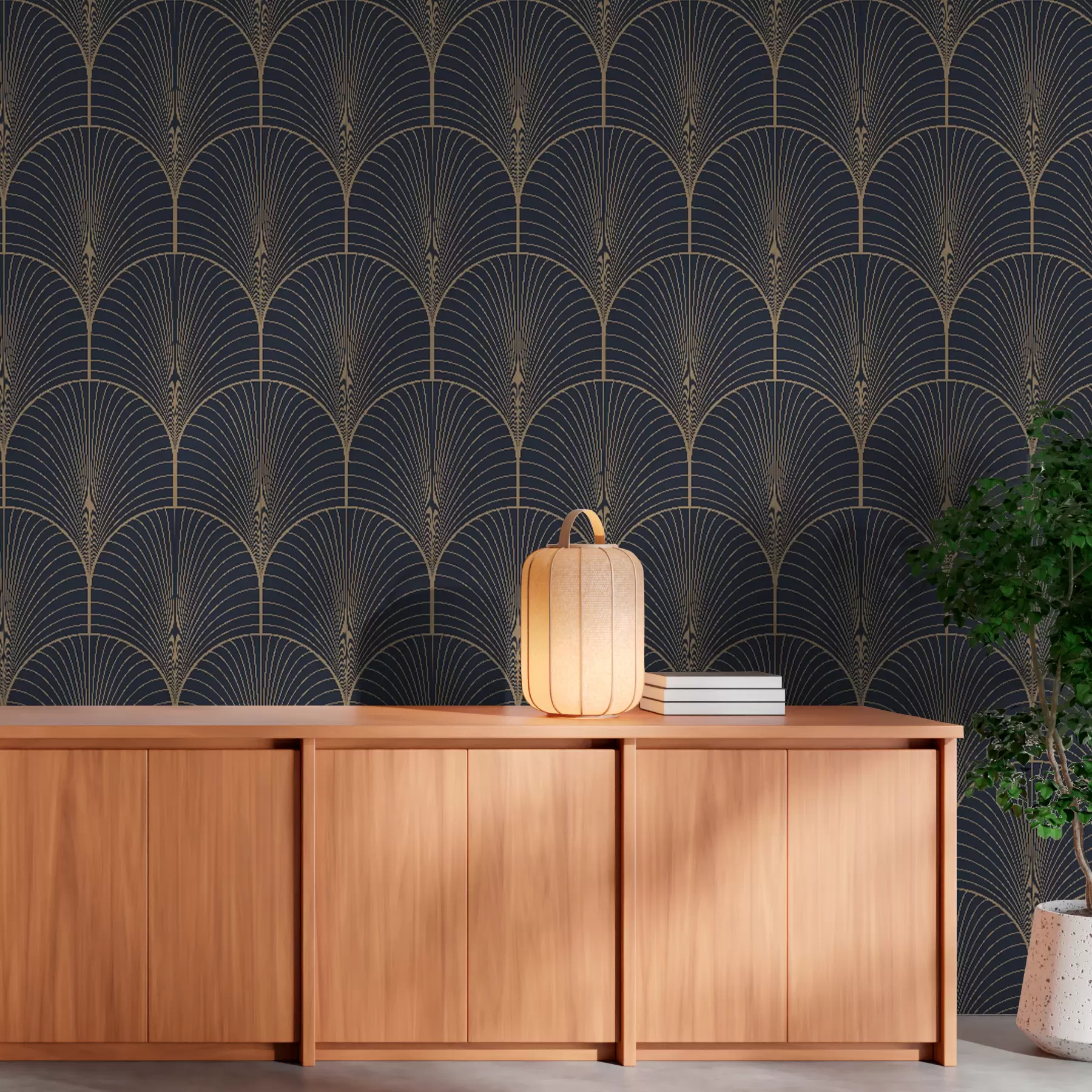 wall murals Арт децо шаблон u53246