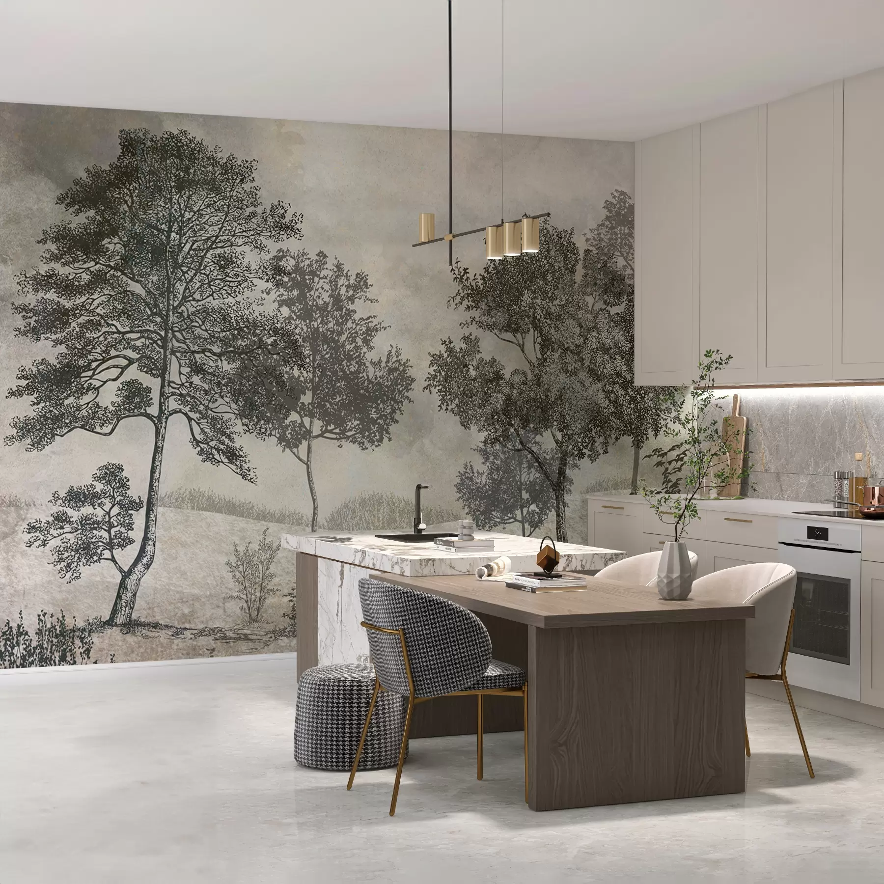 wall murals Винтаге стабла u80030