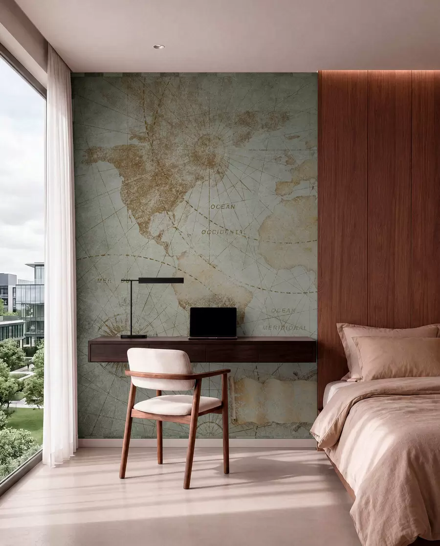 wall murals Atlas starih putovanja u71325