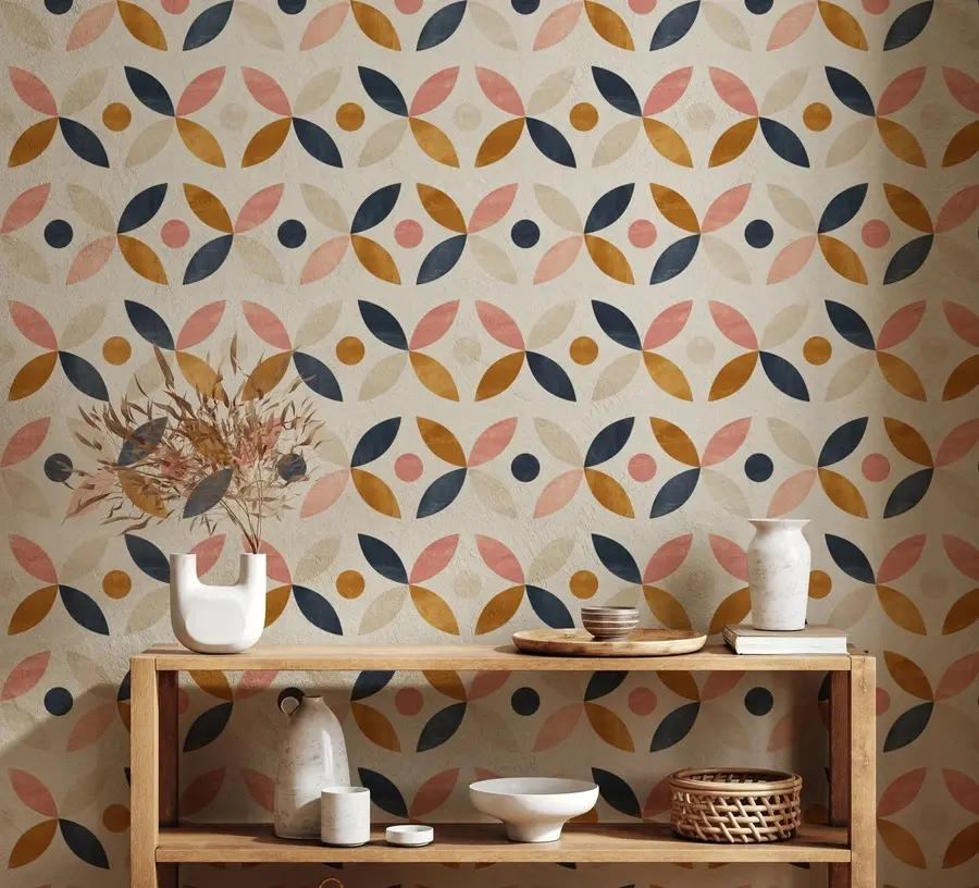 wall murals Модеран ретро u71344