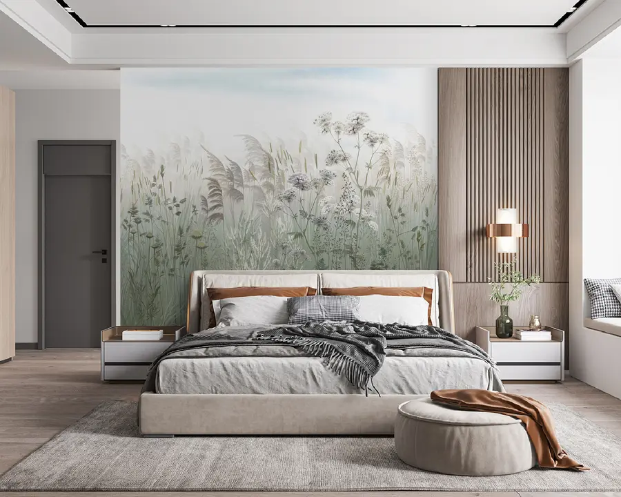wall murals Биљка, цвет и вода u00104v1