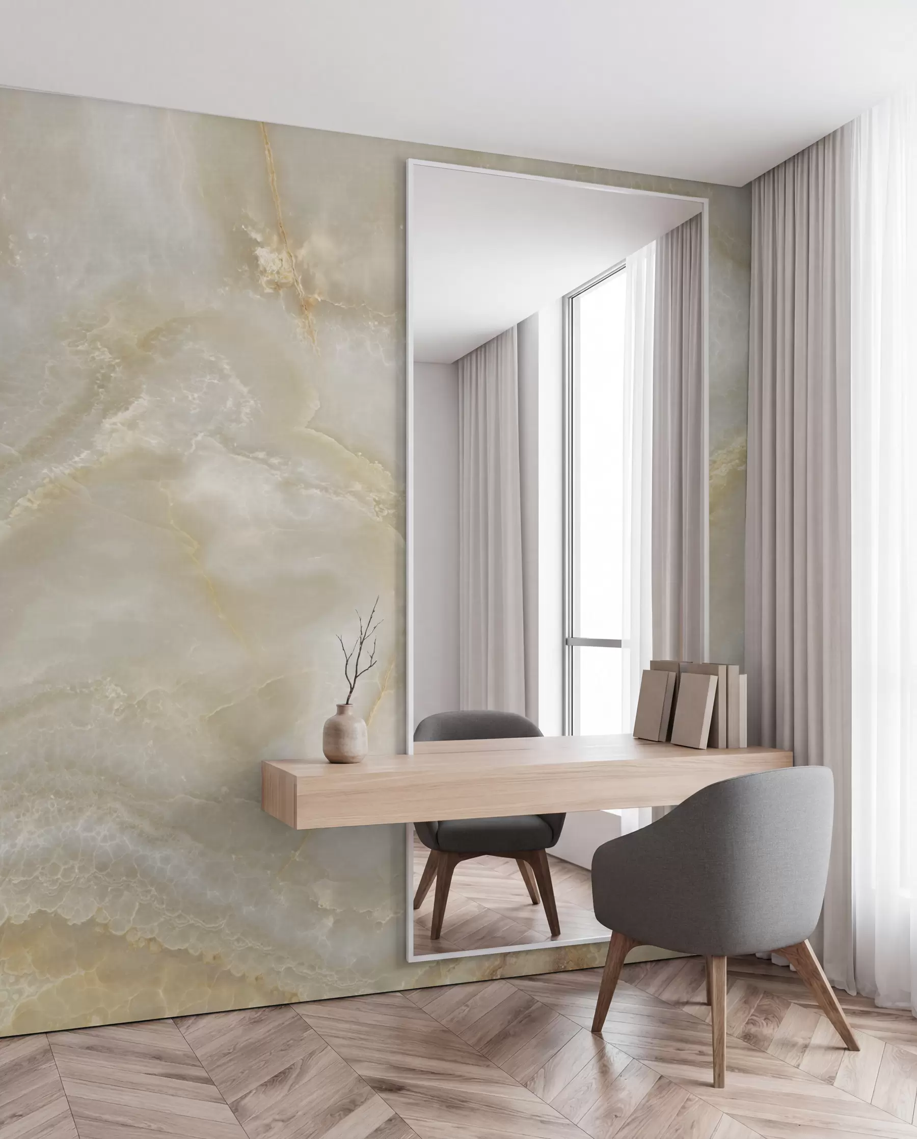wall murals Mermer boje meda u20722