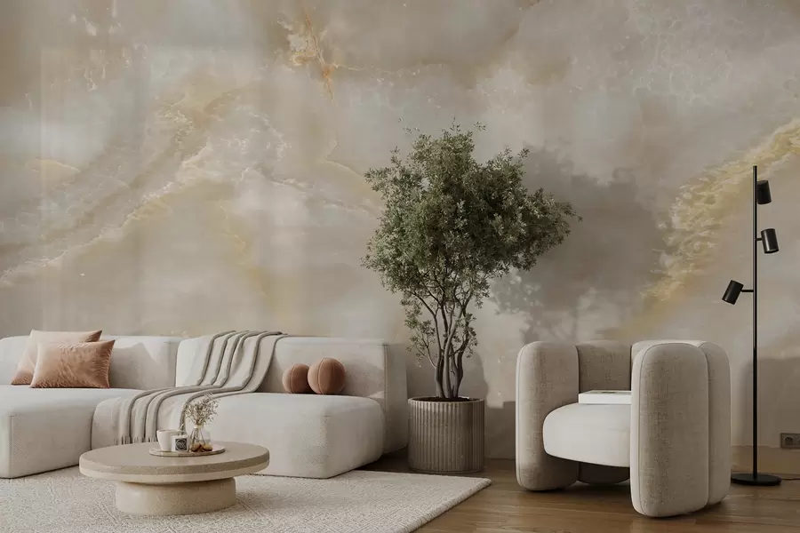 wall murals Беж мермер u20722