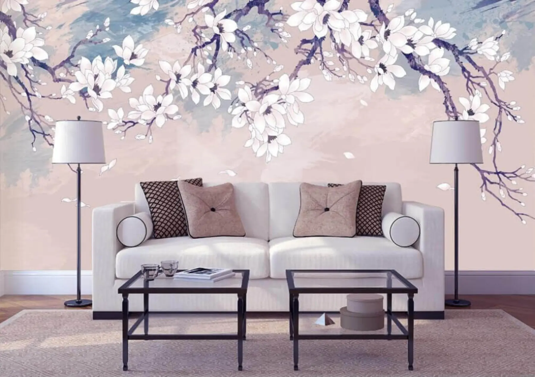wall murals Цвет, латица е биљка u25744