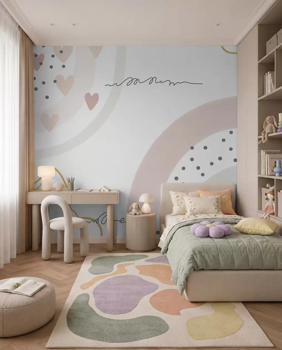 wall murals Duga sa tačkicama u99373