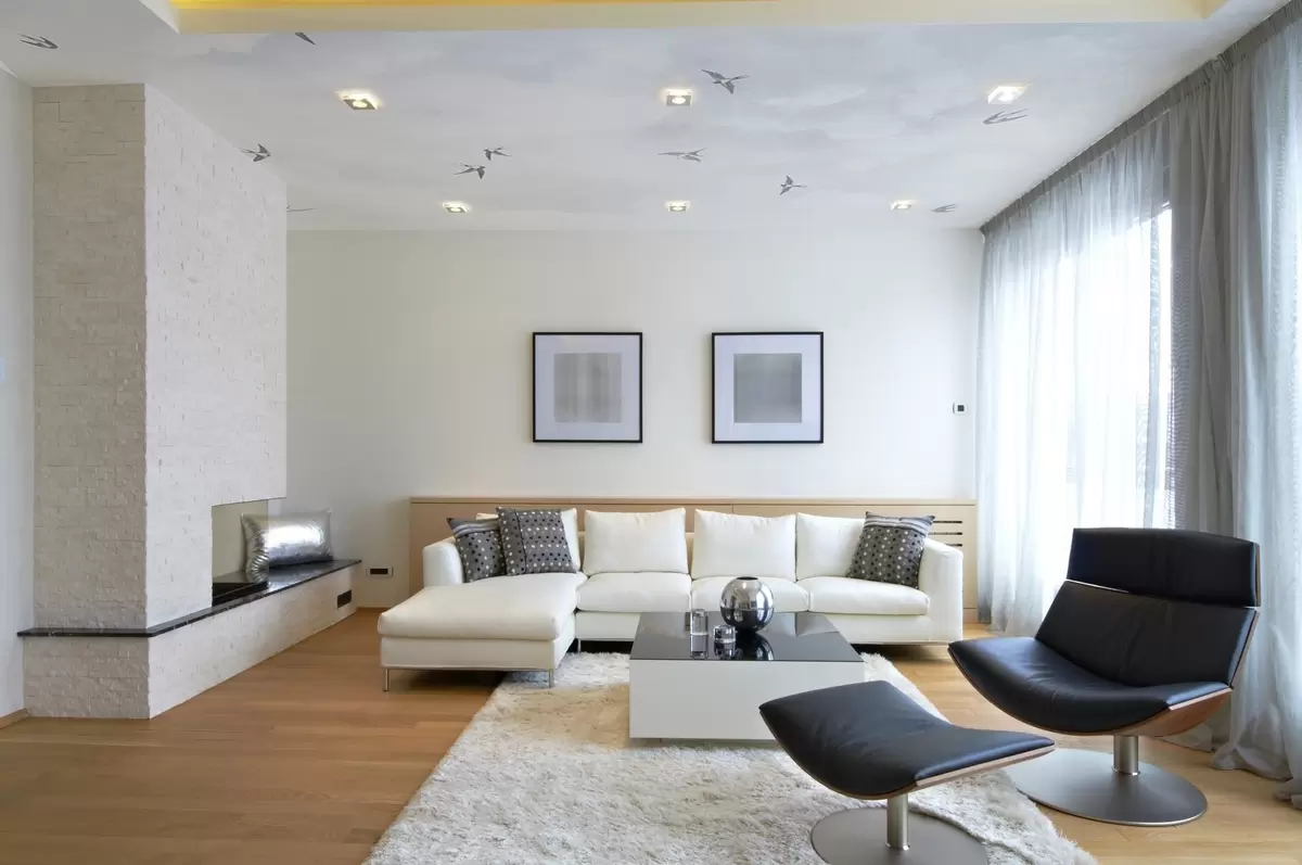 wall murals Плаво небо са ластама w00526