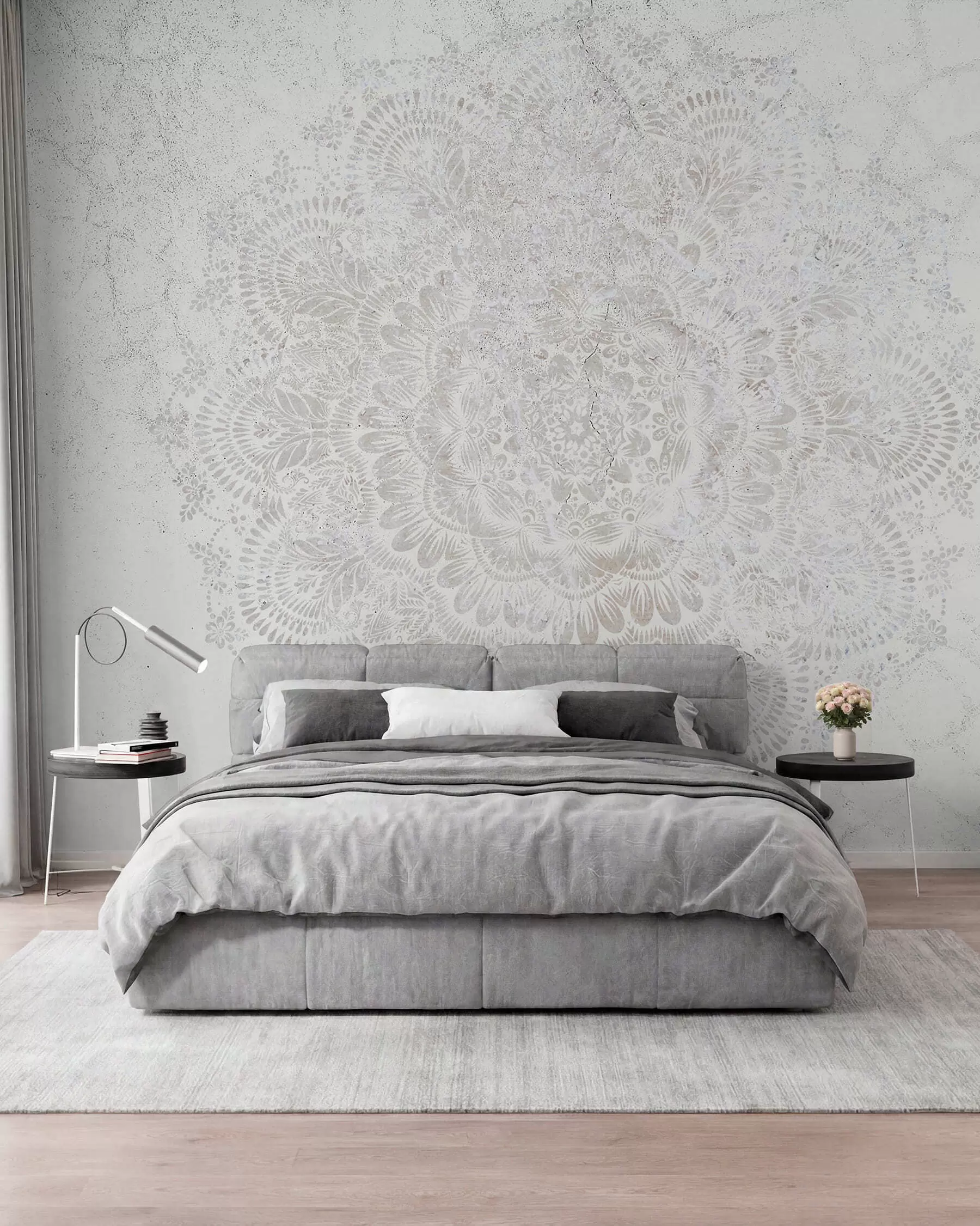 wall murals Čipkasta mandala w00737