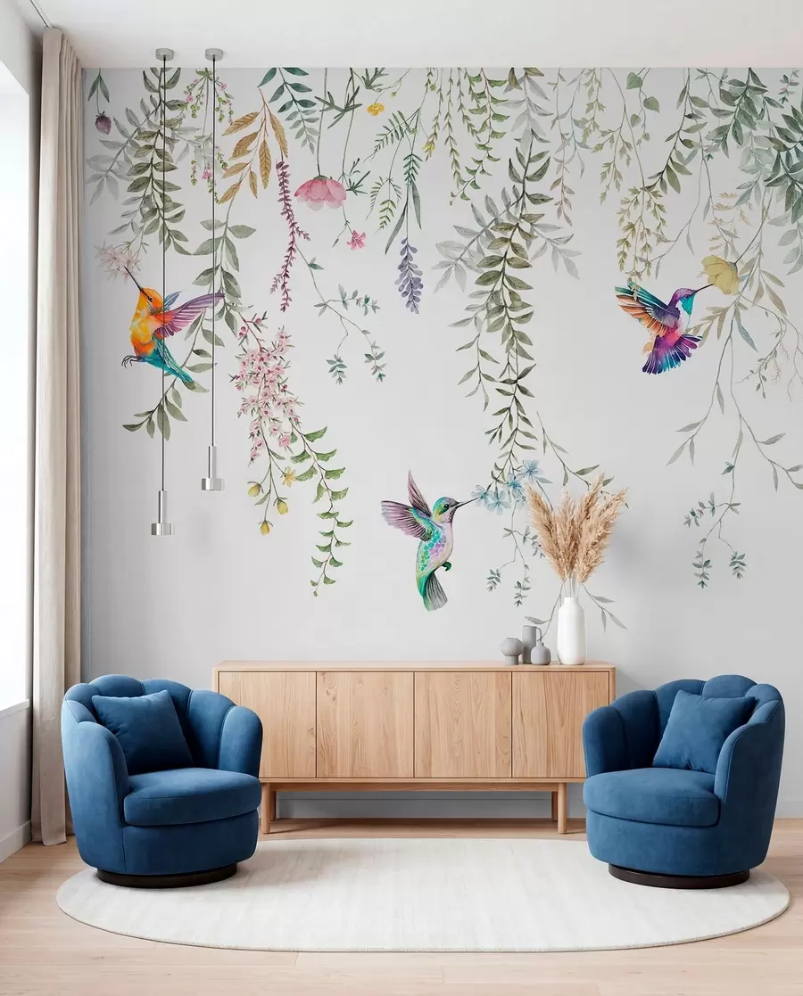 wall murals Kolibri u letu w00660