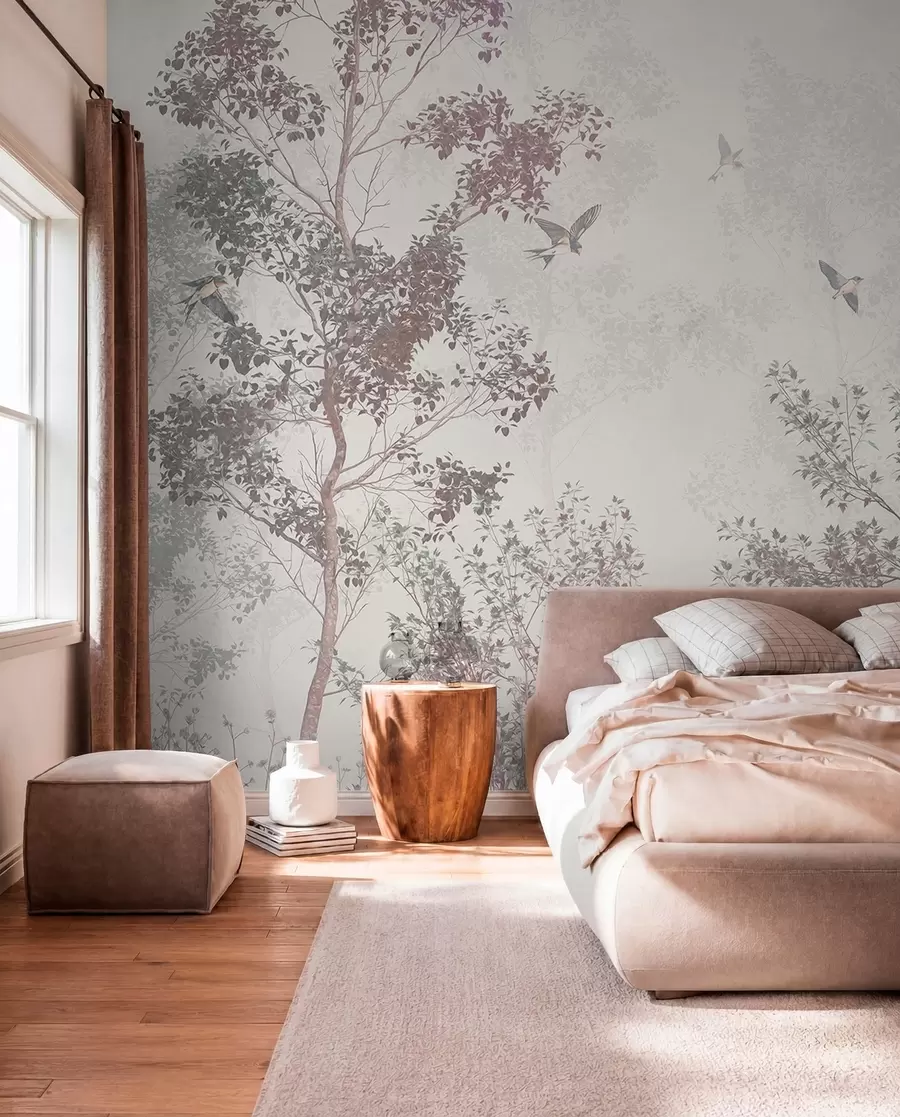 wall murals Ptice iznad grana w07982