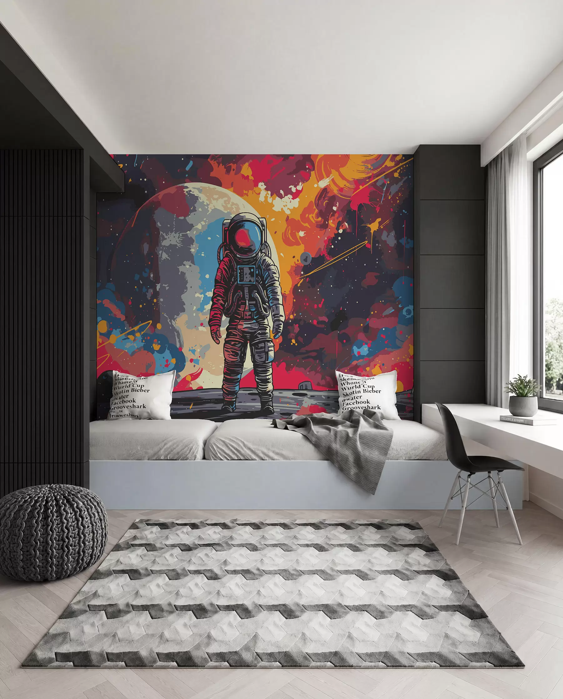 wall murals Астронаут w08201