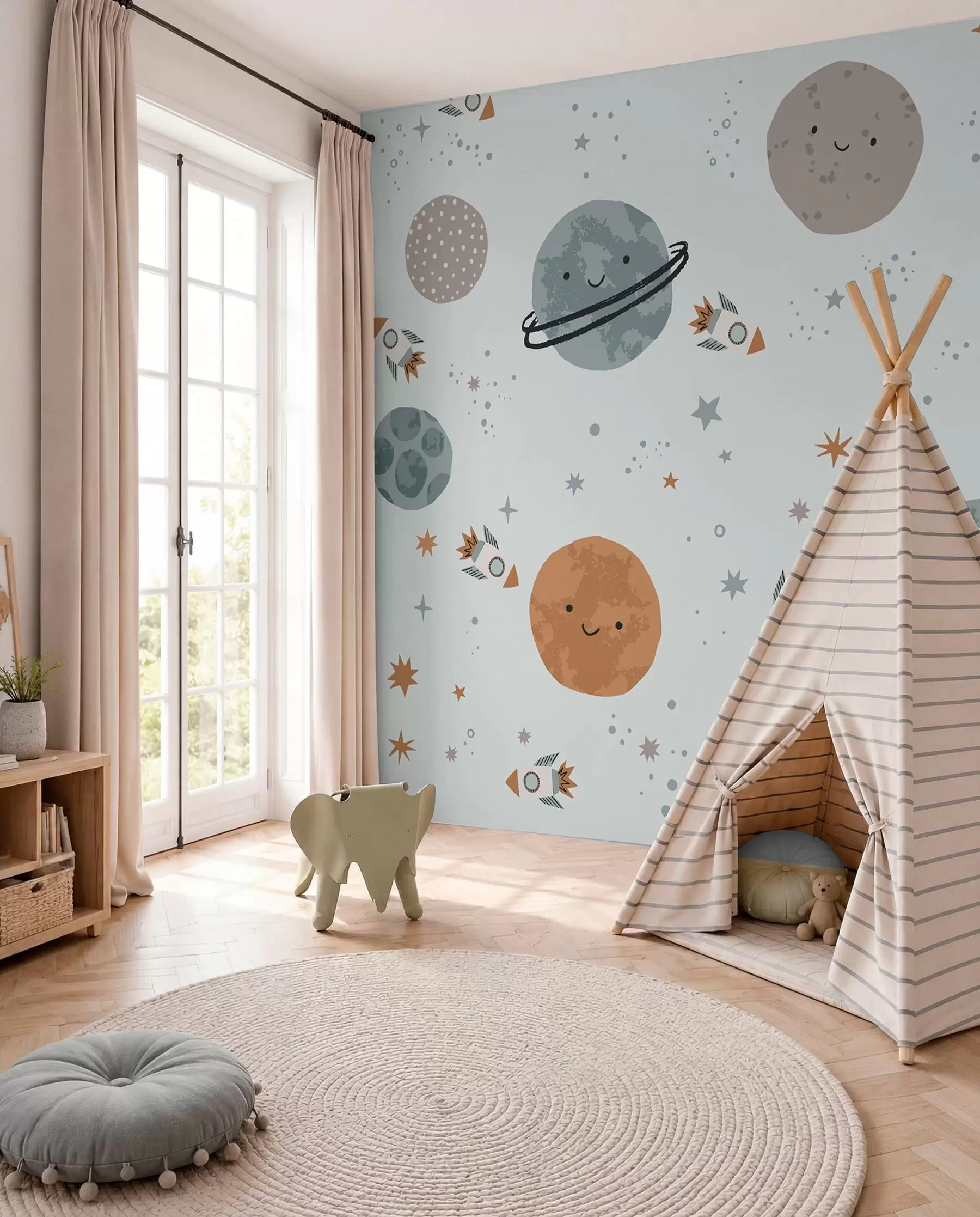 Fototapeta „Nasmijane planete“, w01417