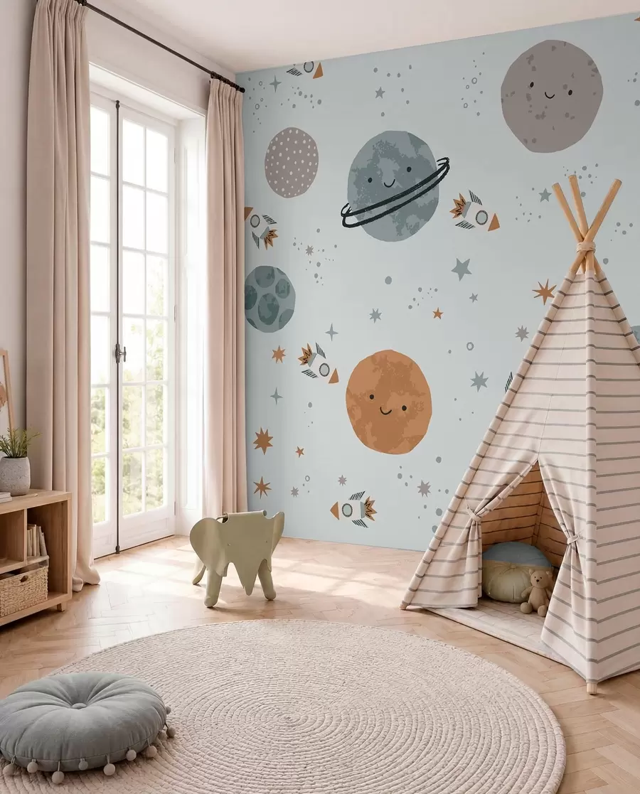 Fototapeta „Nasmijane planete“, w01417