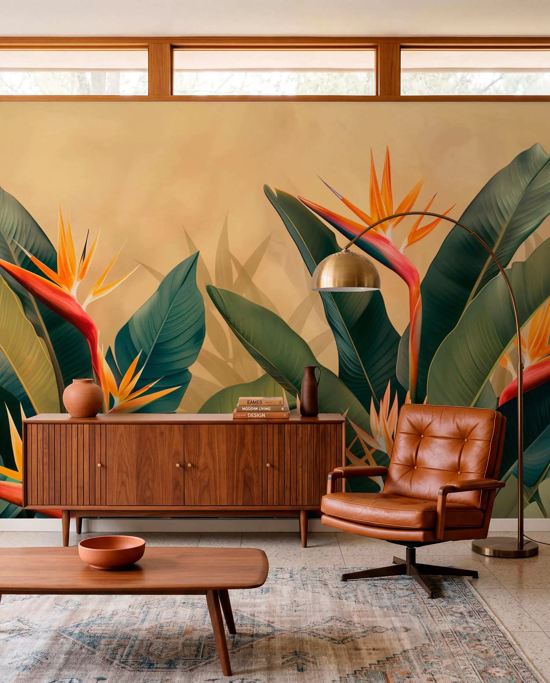 wall murals Топло тропско цветање w01484